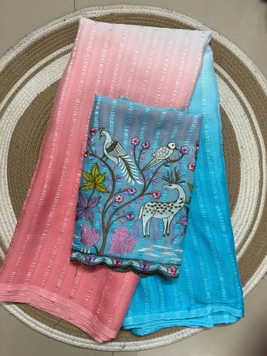 Dual Shade Sarees