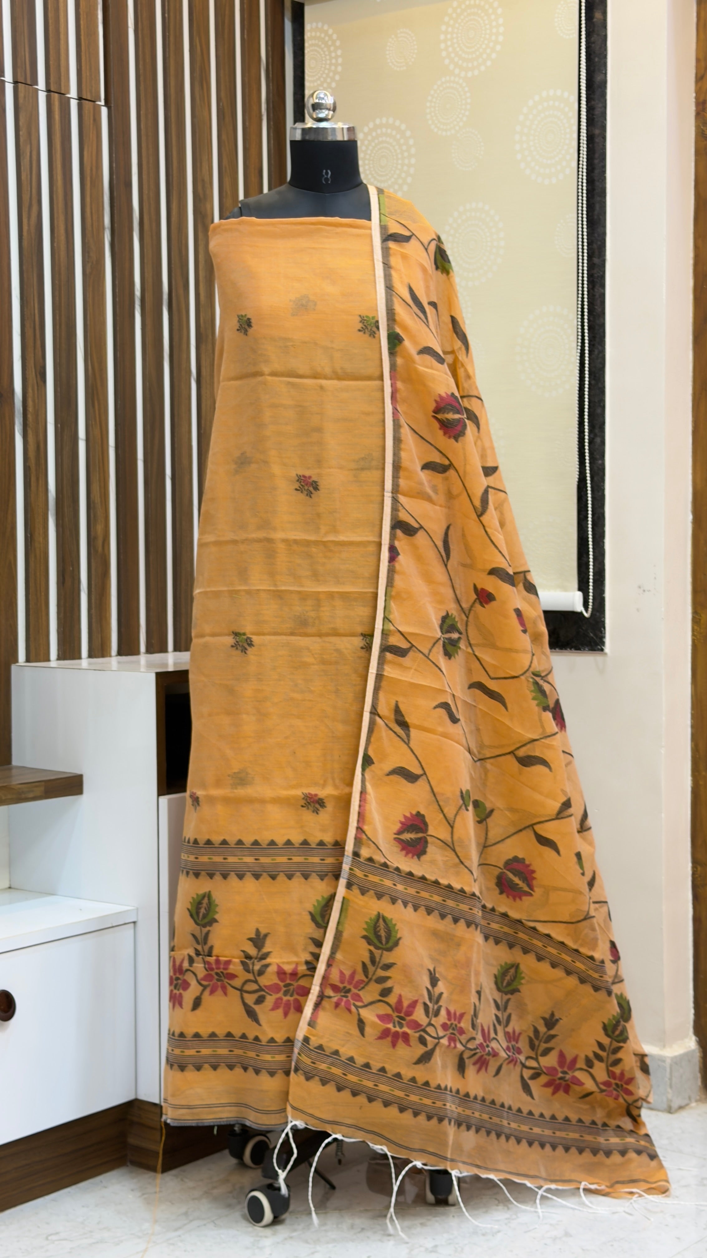 Jamdhani dress materials