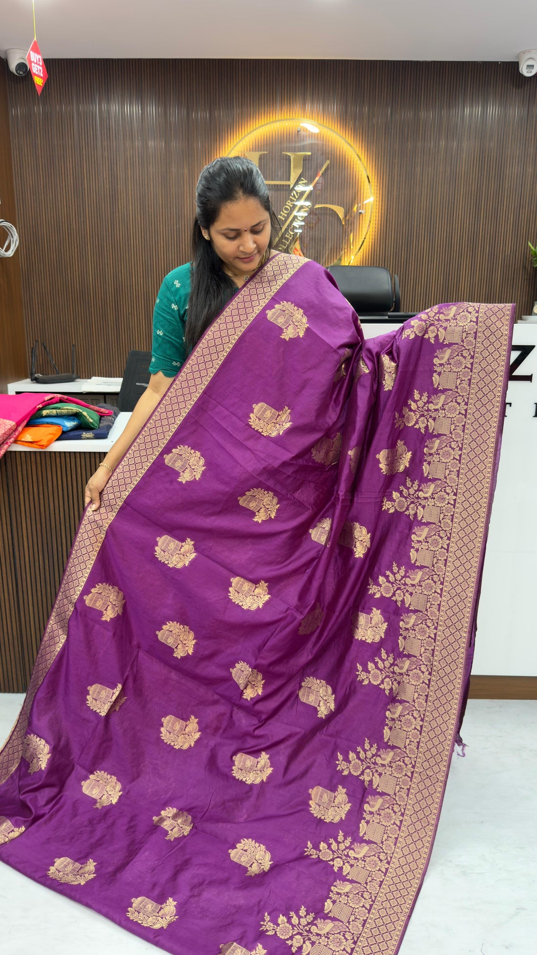 Banarasi tussar silk saree