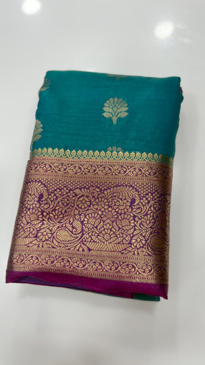 Soft Kanchi Patti inspired sarees