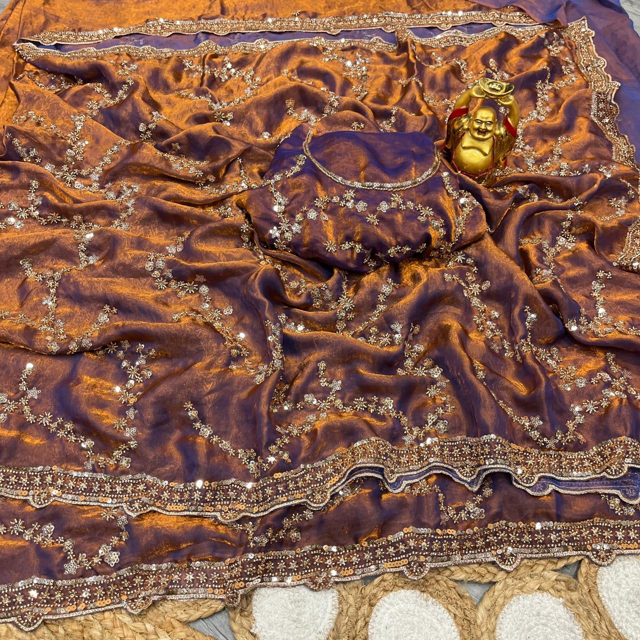Premium party wear saree
