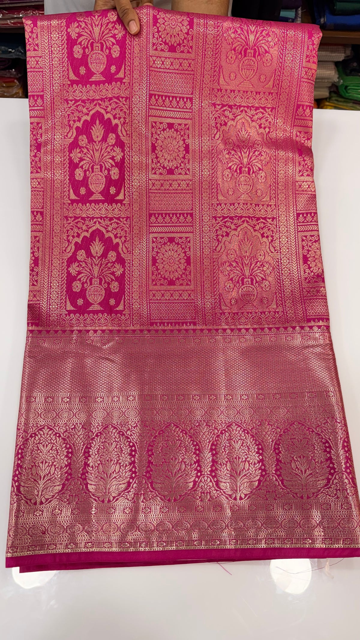 Bridal Meenakari sarees