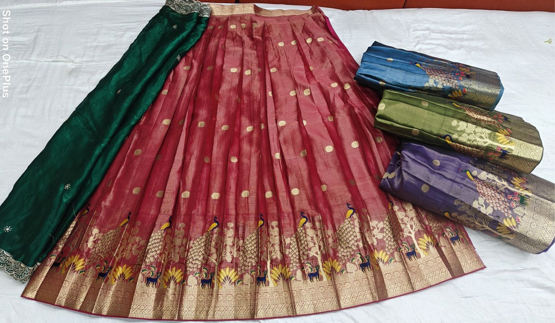 Banarasi dupattas with shimmer chiffon dupattas