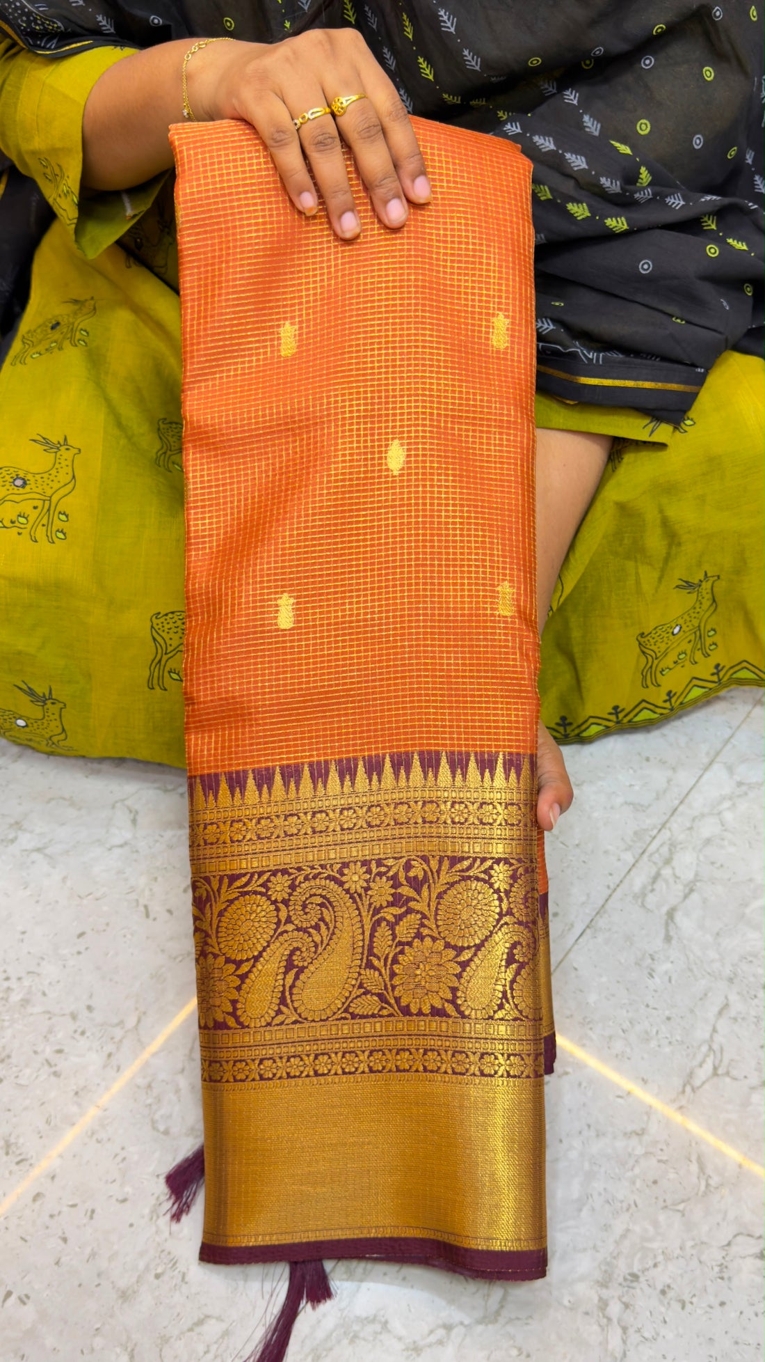 Banarasi vintage chexs