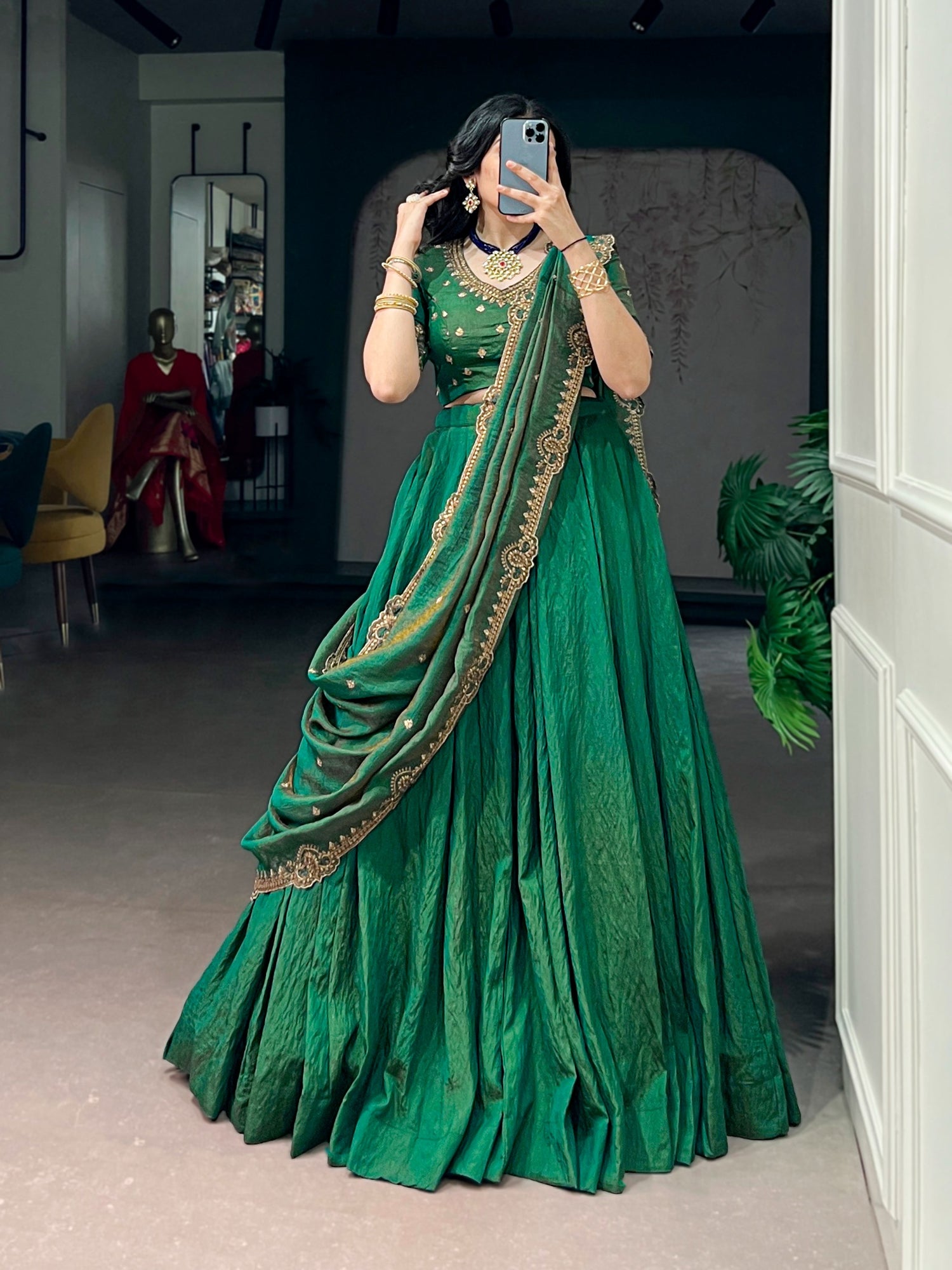 Party wear lehenga