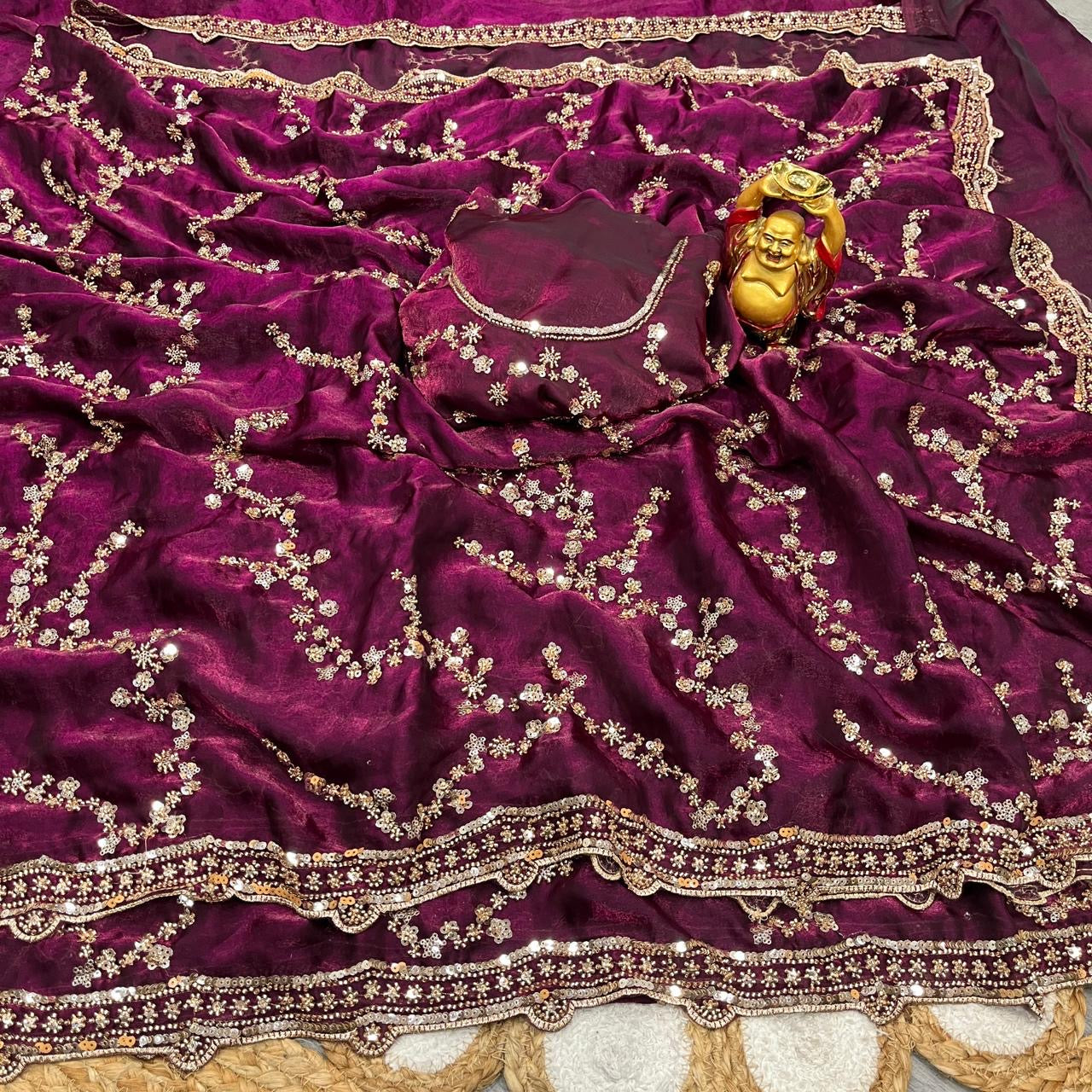 Premium party wear saree