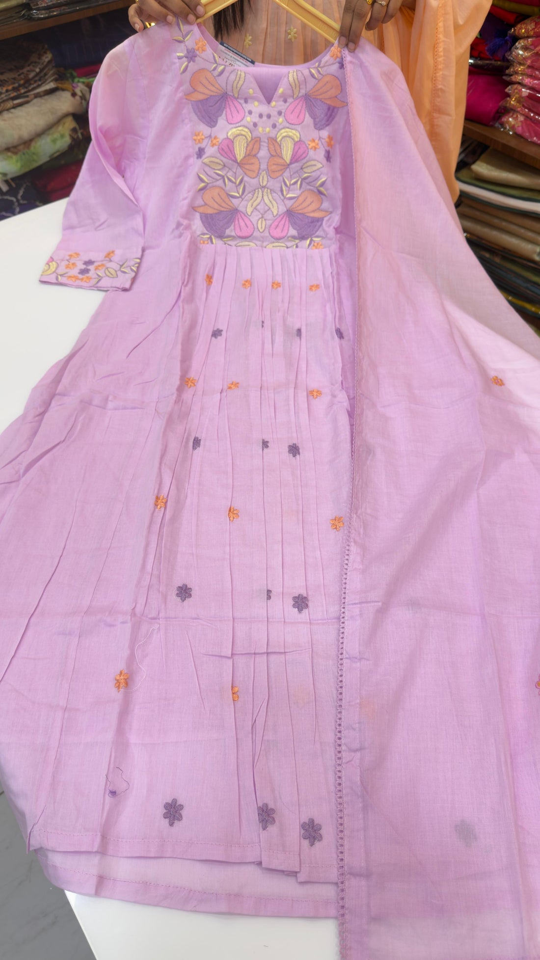 Premium Mul cotton dress