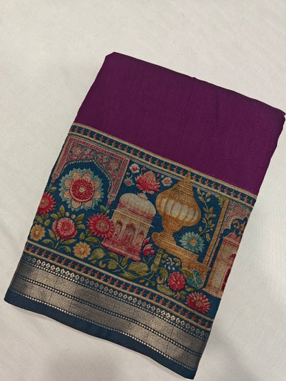 Maheshwari silk saree