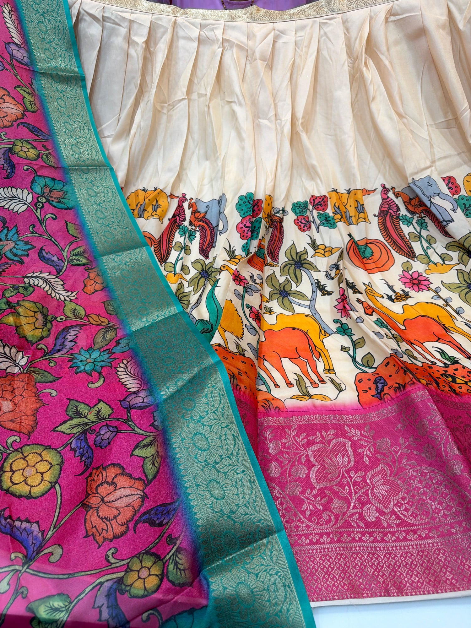 Kalamkari lehengas