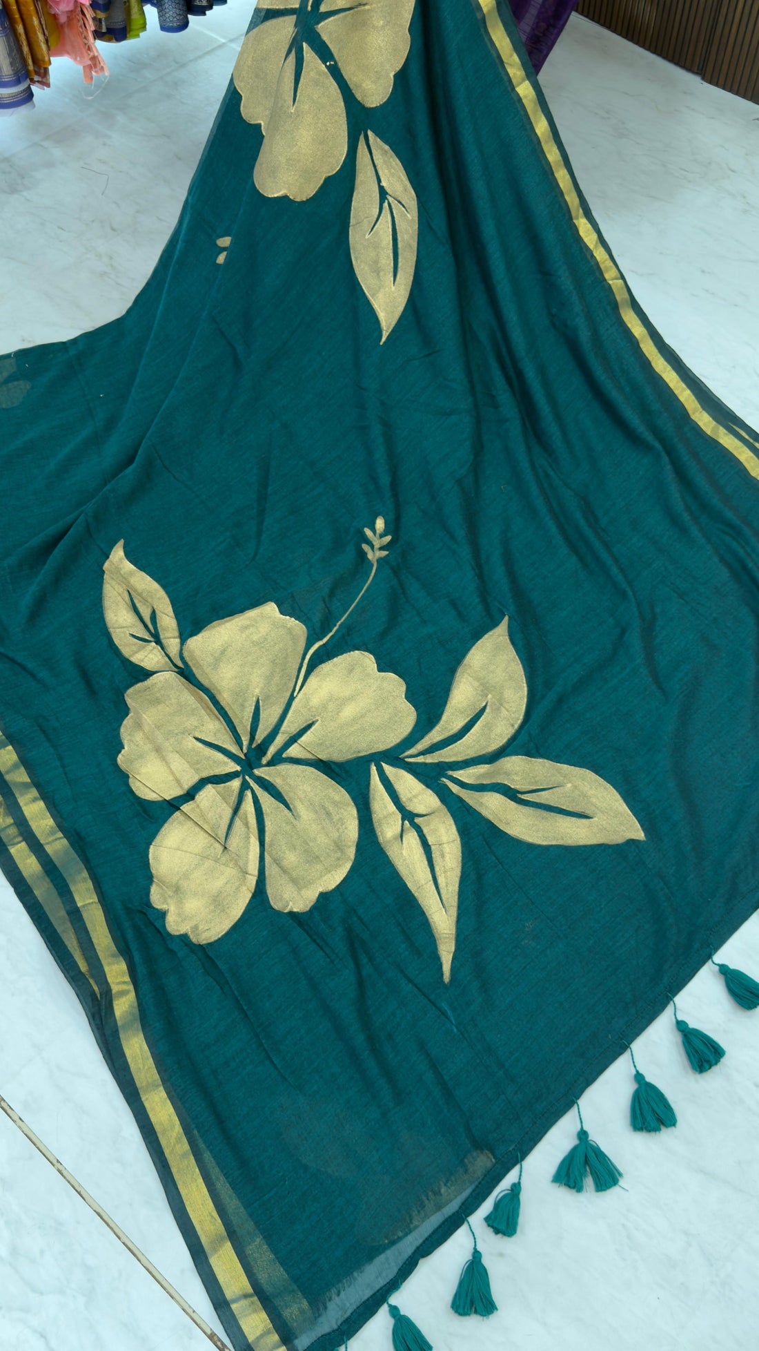 Mul cotton sarees(No blouse)