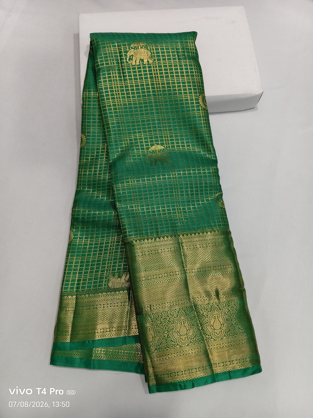 Semi Kanchi pattu sarees