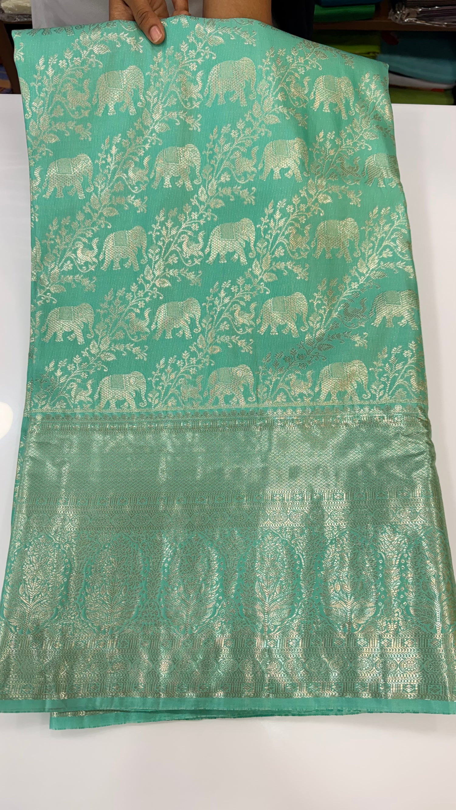 Bridal Meenakari sarees