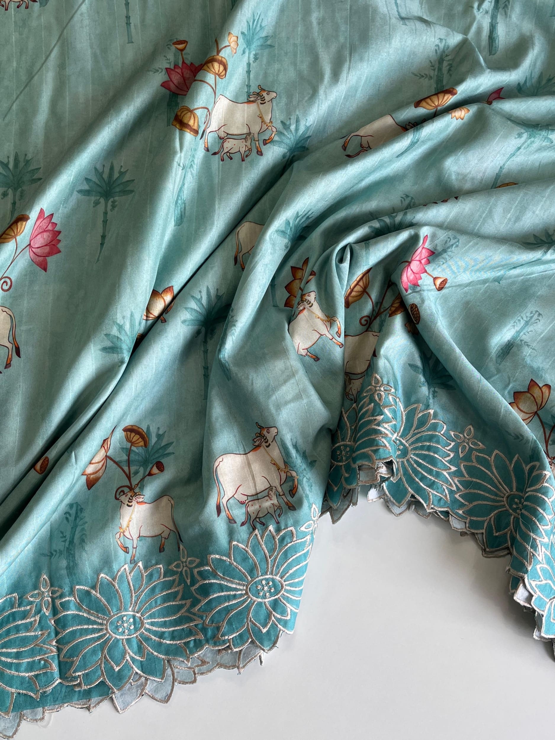 Pichwai Tussar Saree