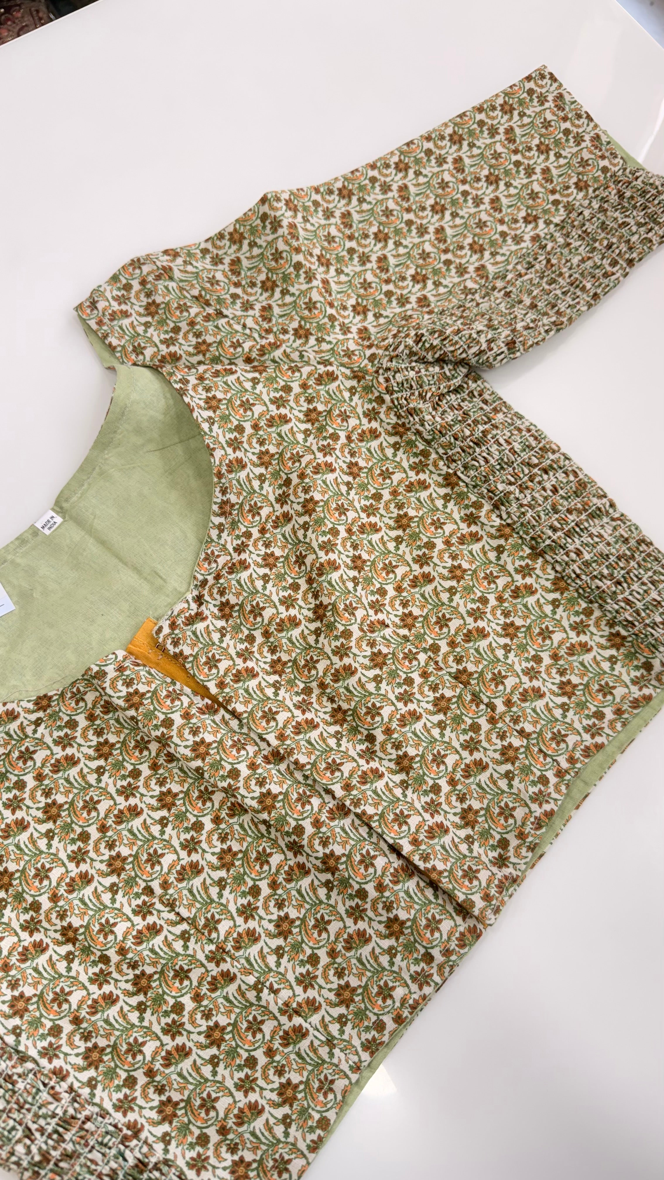 Stretchable Kalamkari blouse till Xxl size