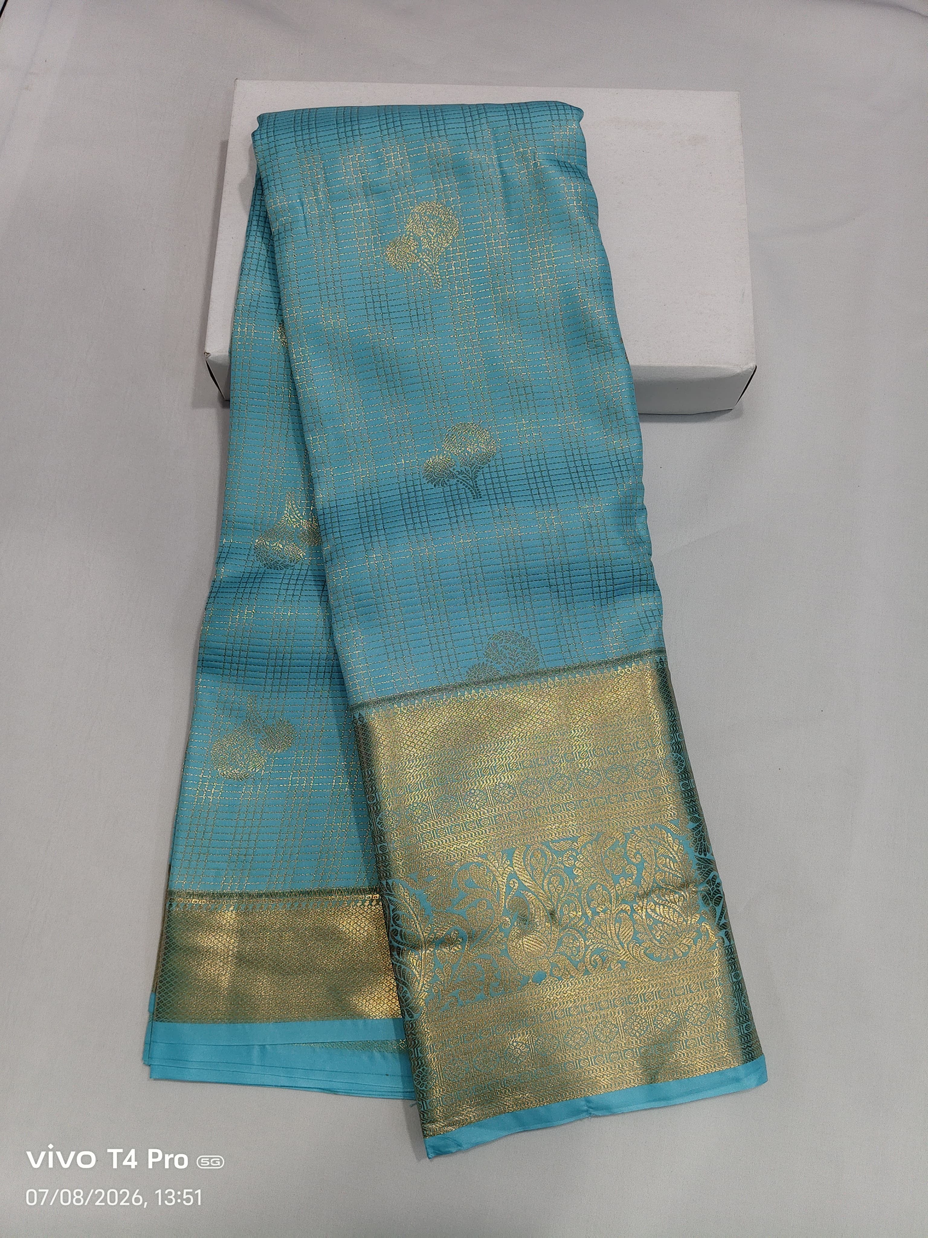 Semi Kanchi pattu sarees