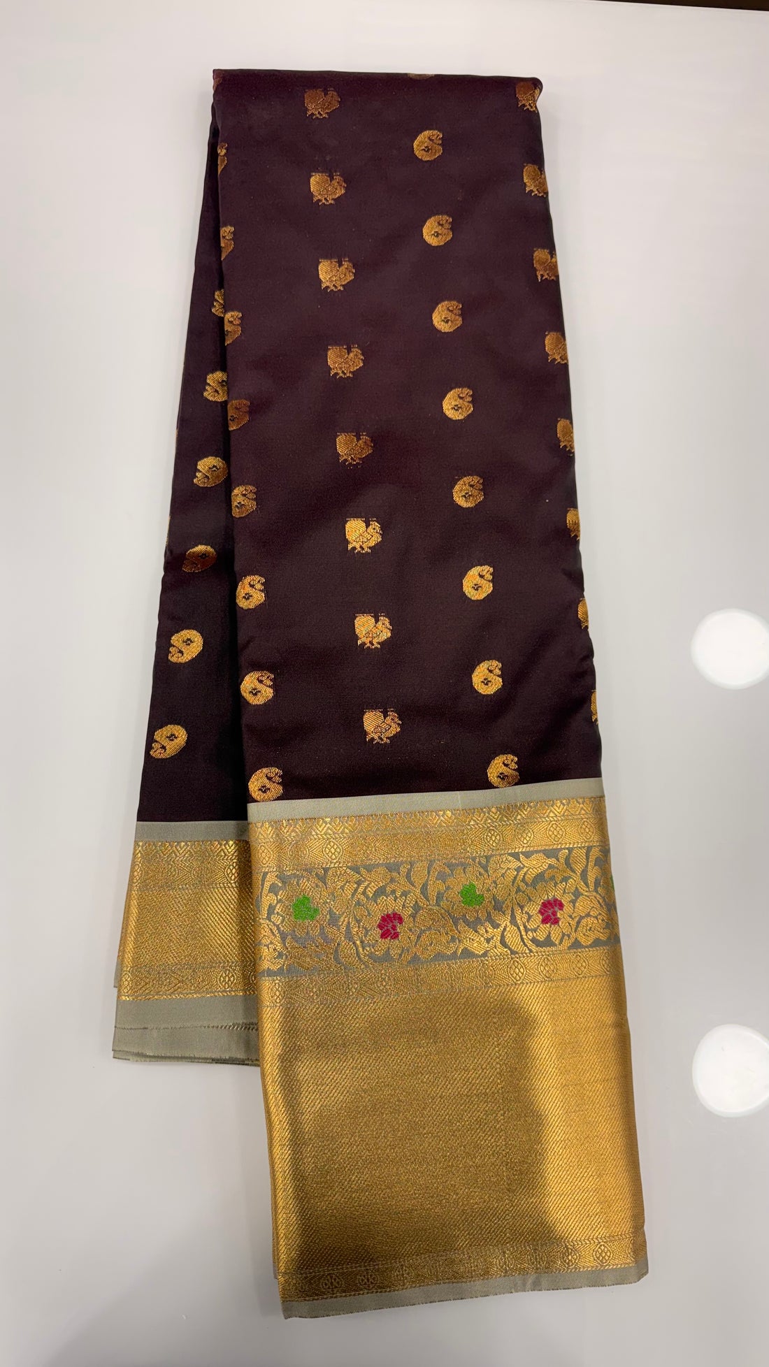 Soft Gadwal pattu saree