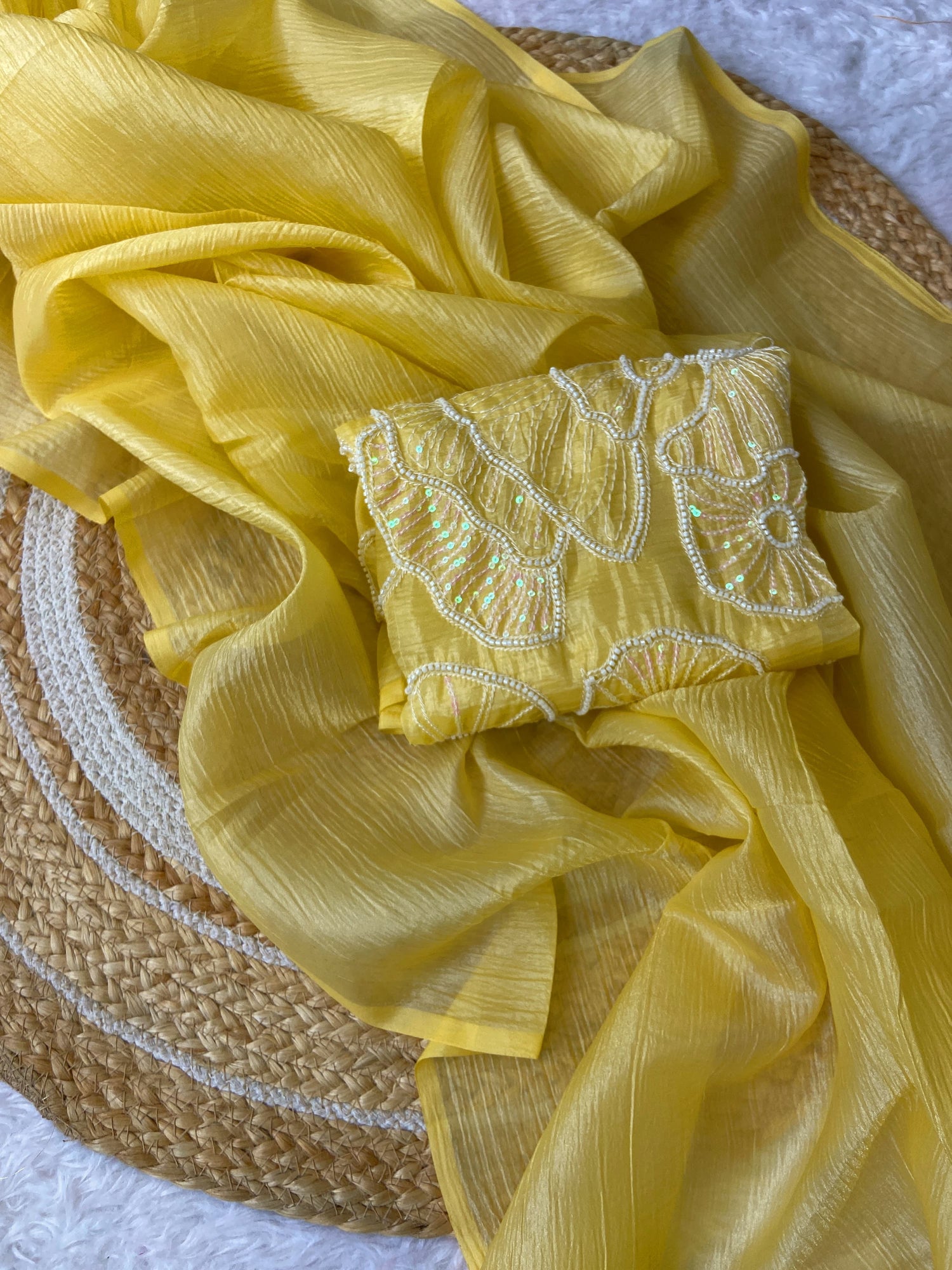 Soft candy crush saree