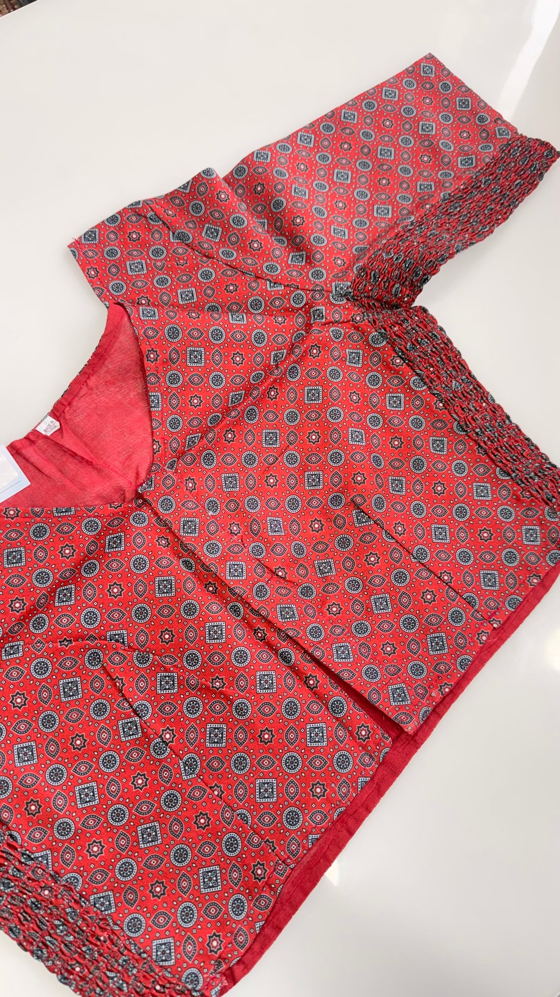 Stretchable Kalamkari blouse till Xxl size