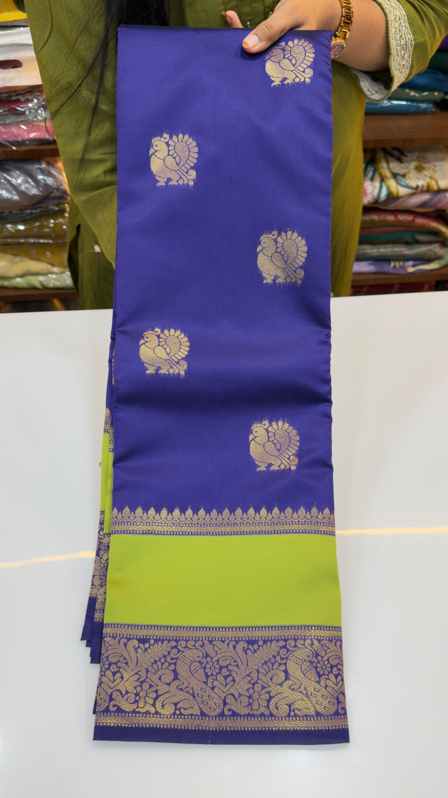 Vintage style soft pattu sarees