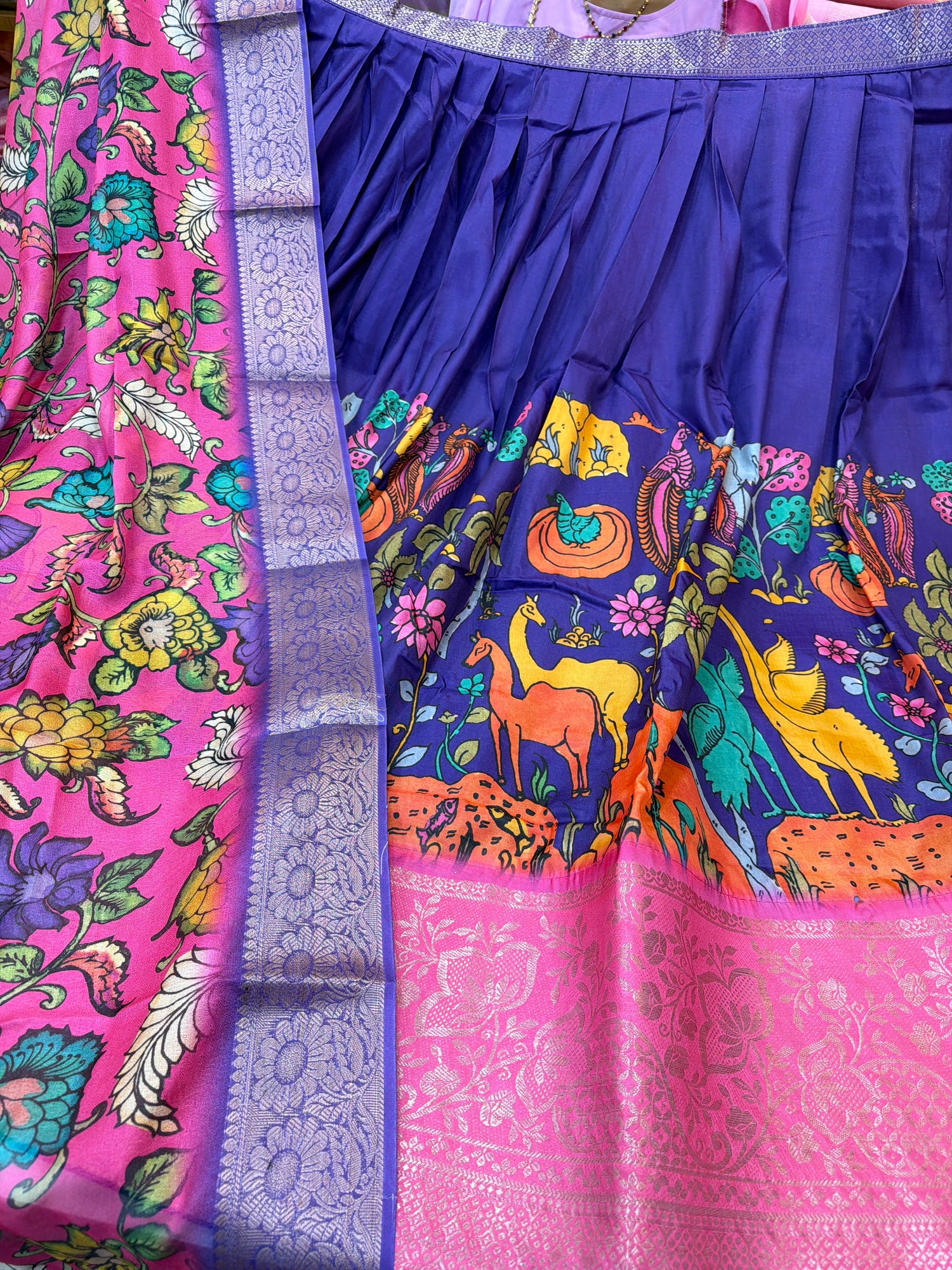 Kalamkari lehengas