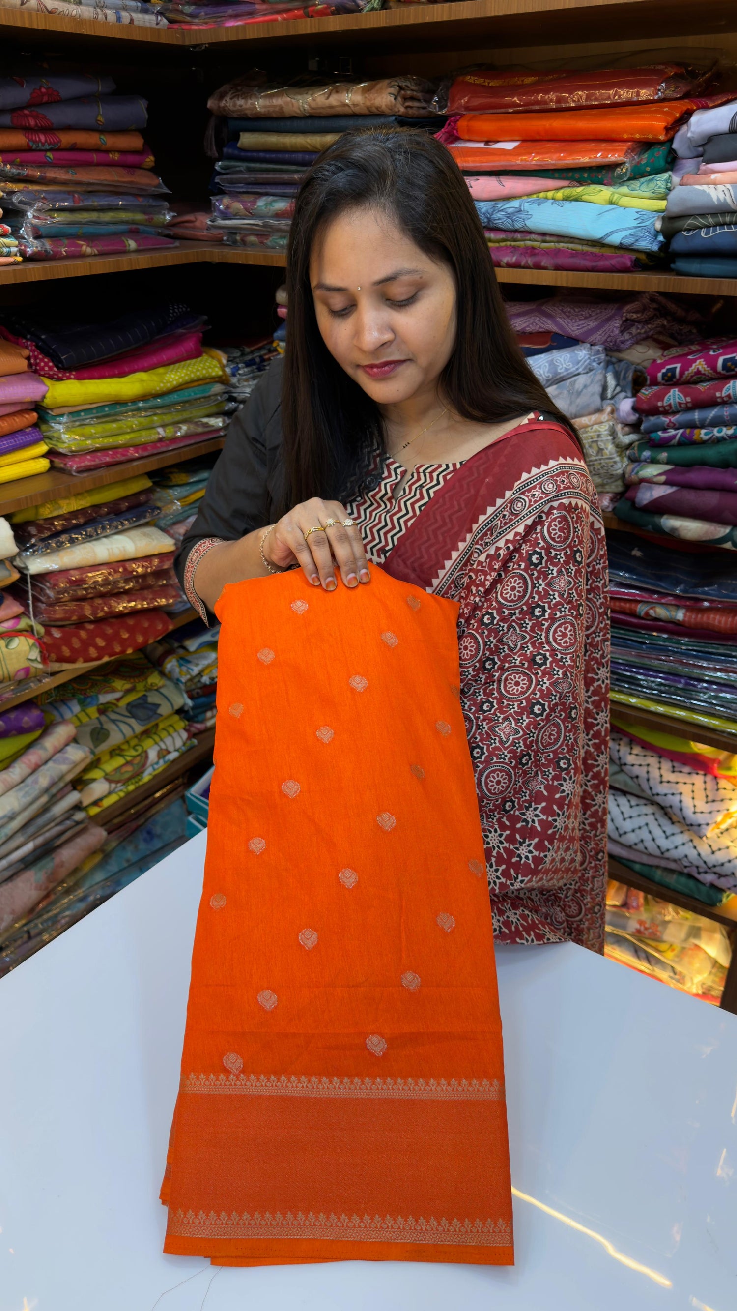 Tussar Banarasi Saree
