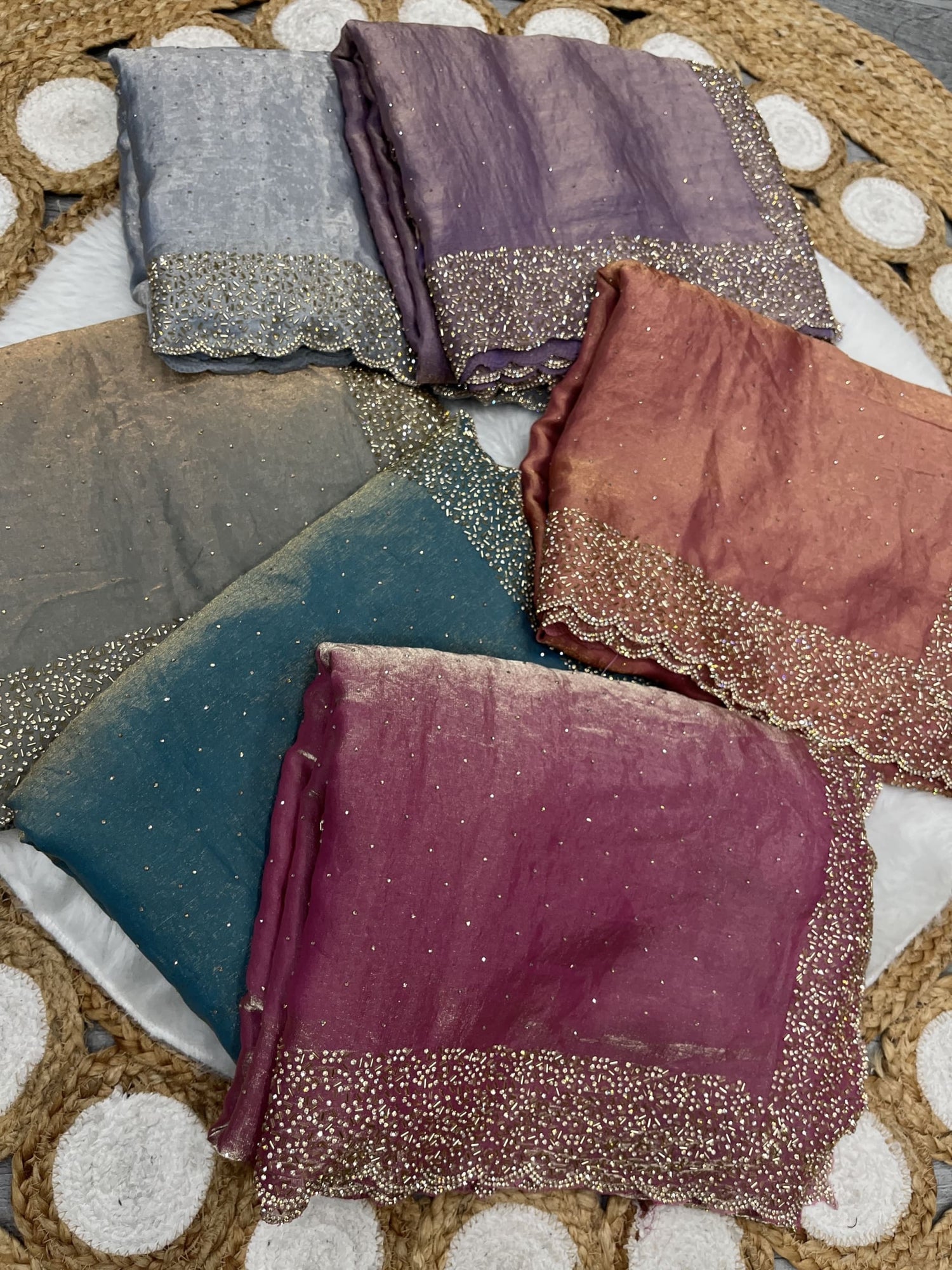 Space Silk Designer Saree