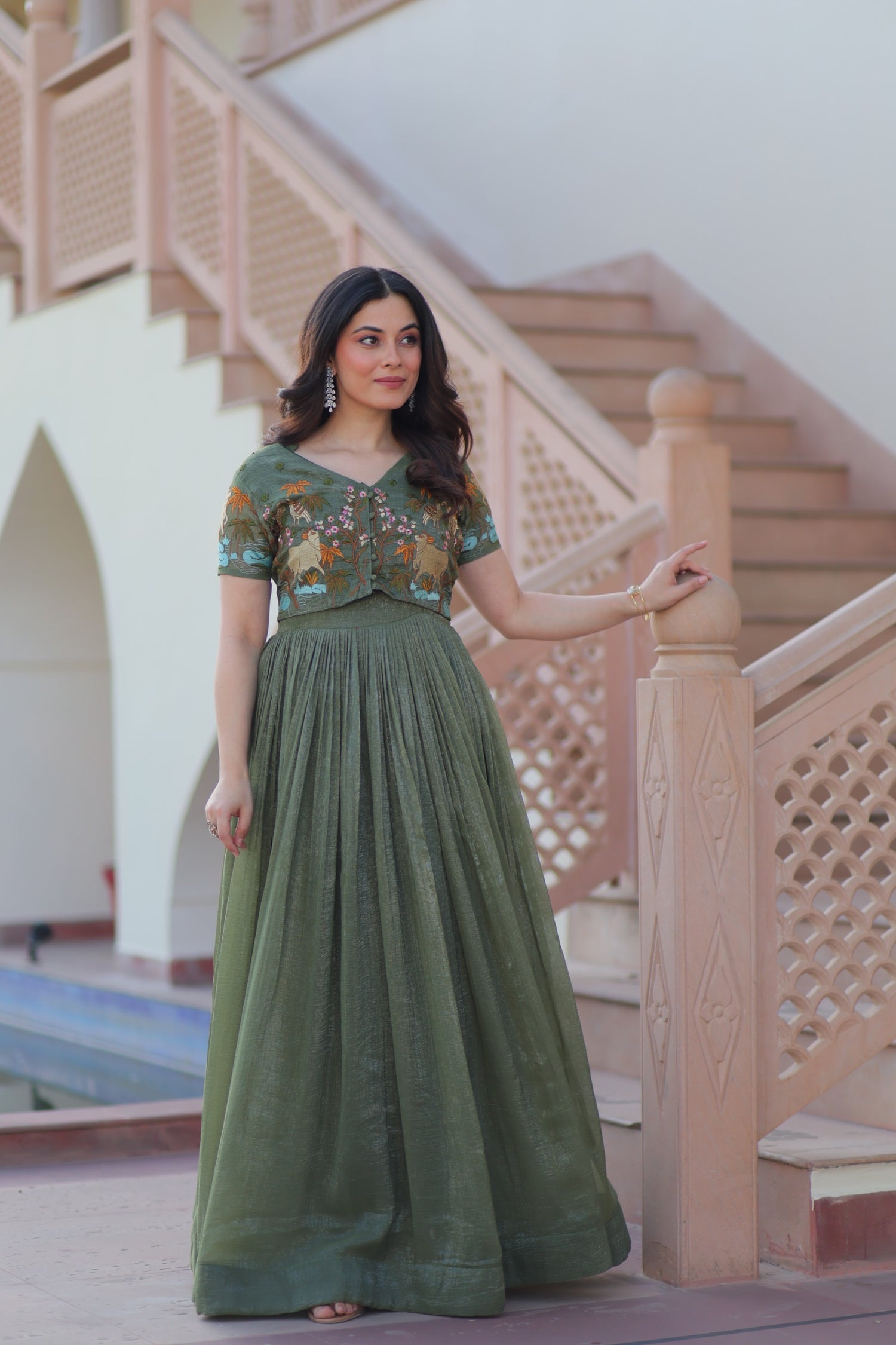PREMIUM DESIGNER READYMADE KOTI-GOWN COLLECTIONS.