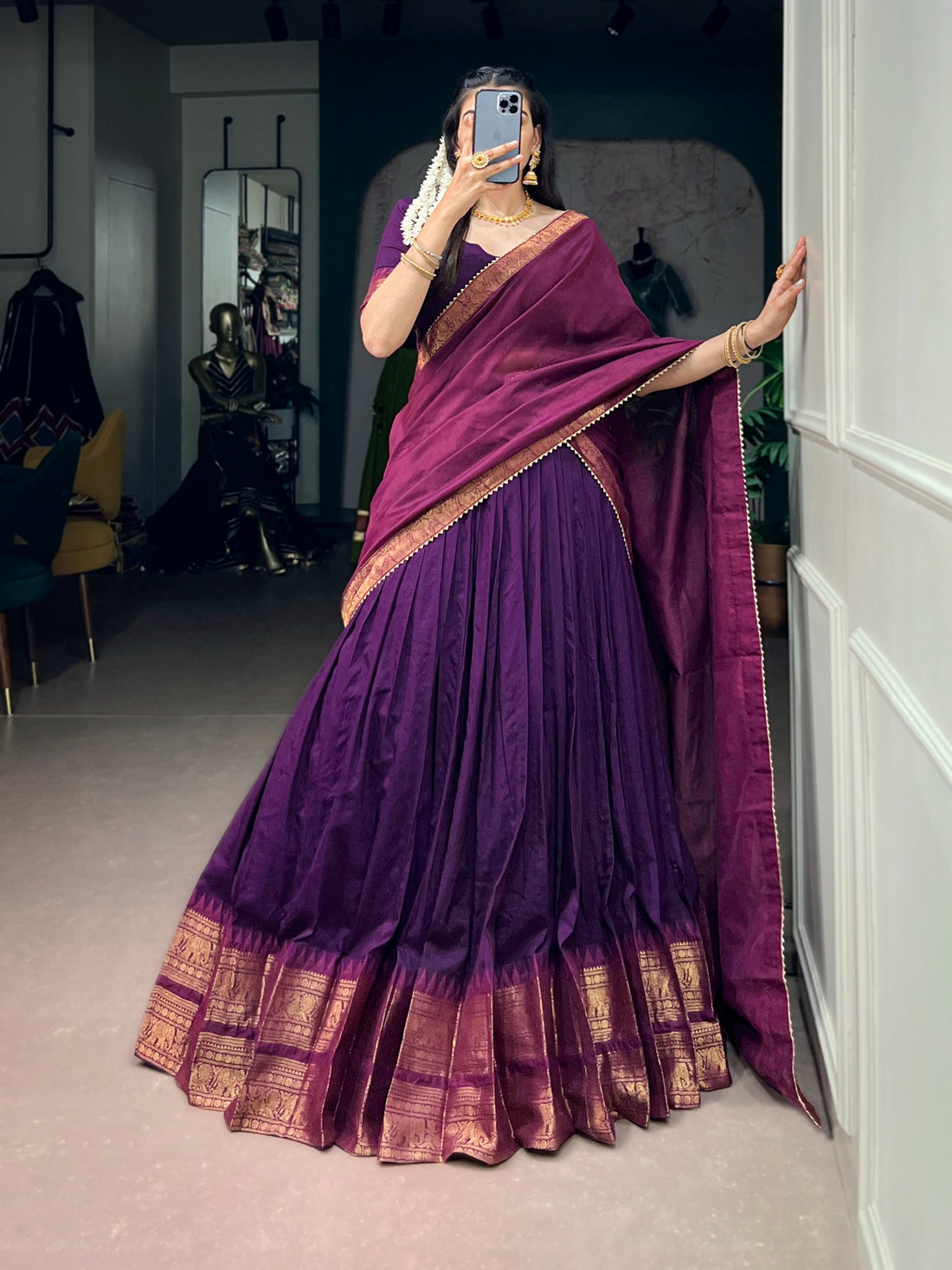 Traditional lehenga(NON-STORE)