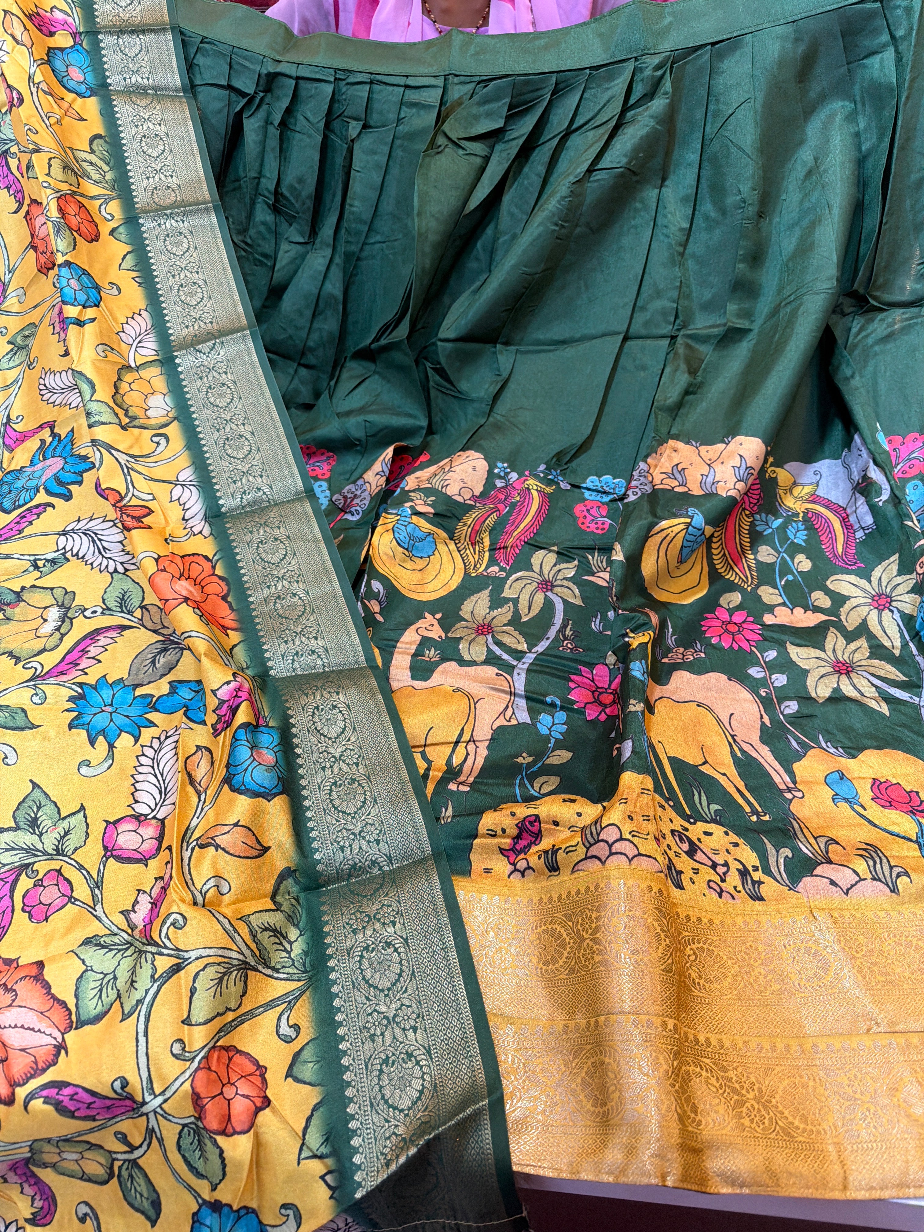 Kalamkari lehengas