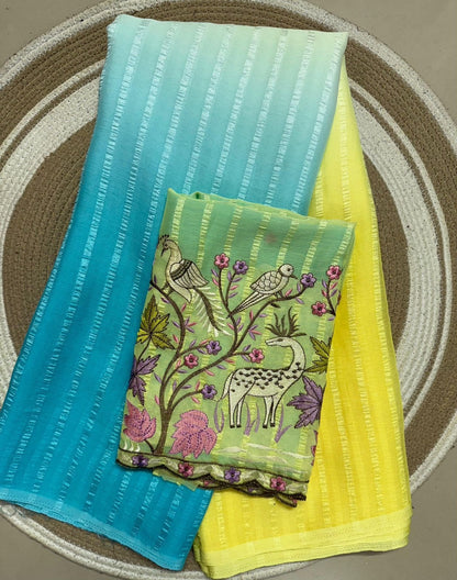 Dual Shade Sarees