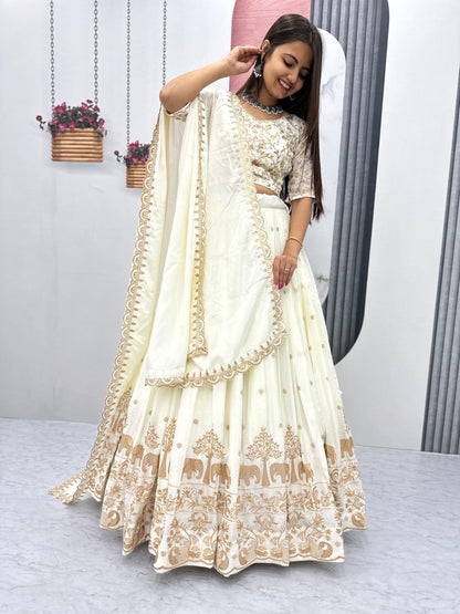 Party wear lehenga