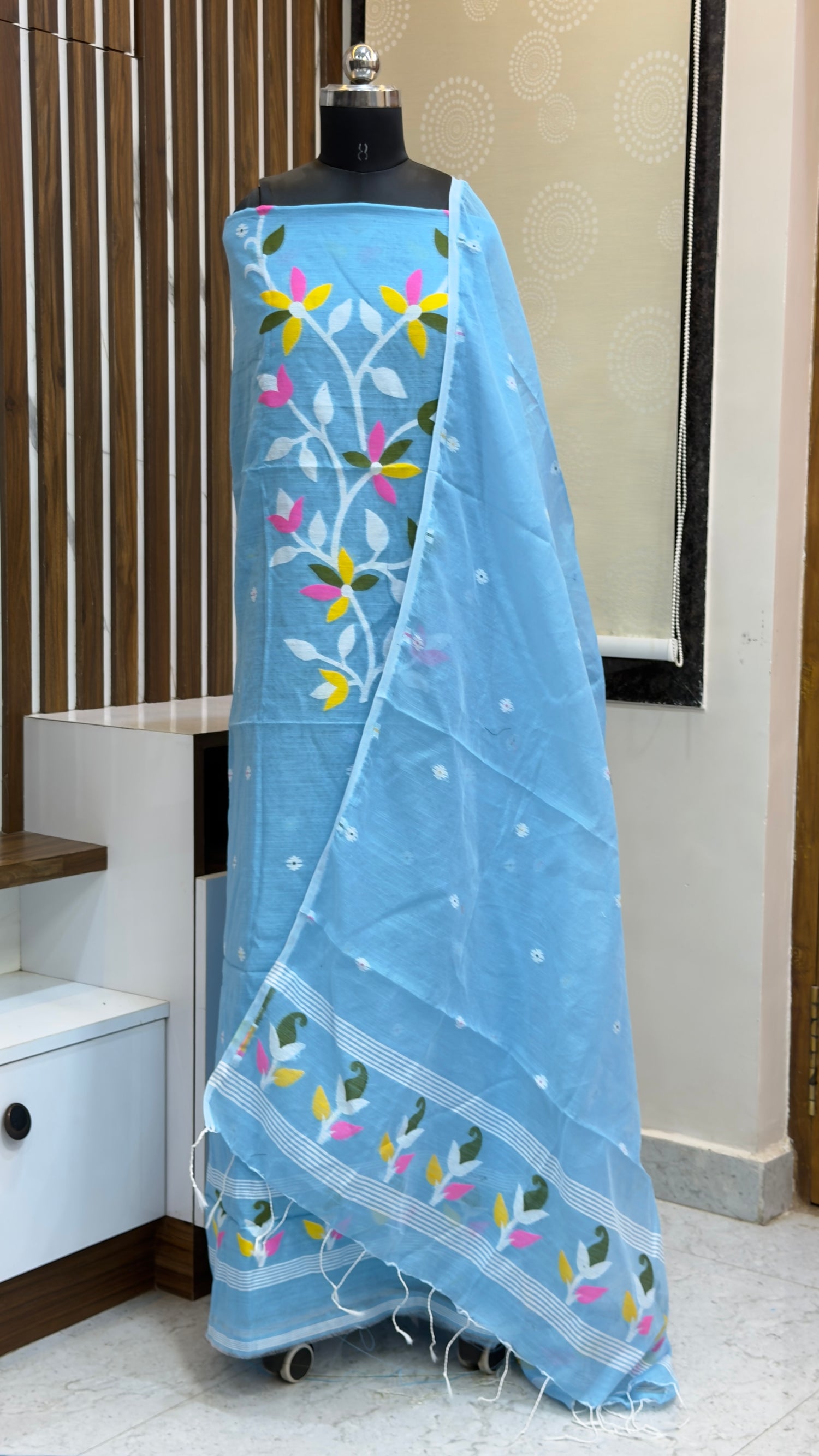 Pre Booking Orders accepted 10 days dispatch time !!! Jamdhani dress materials