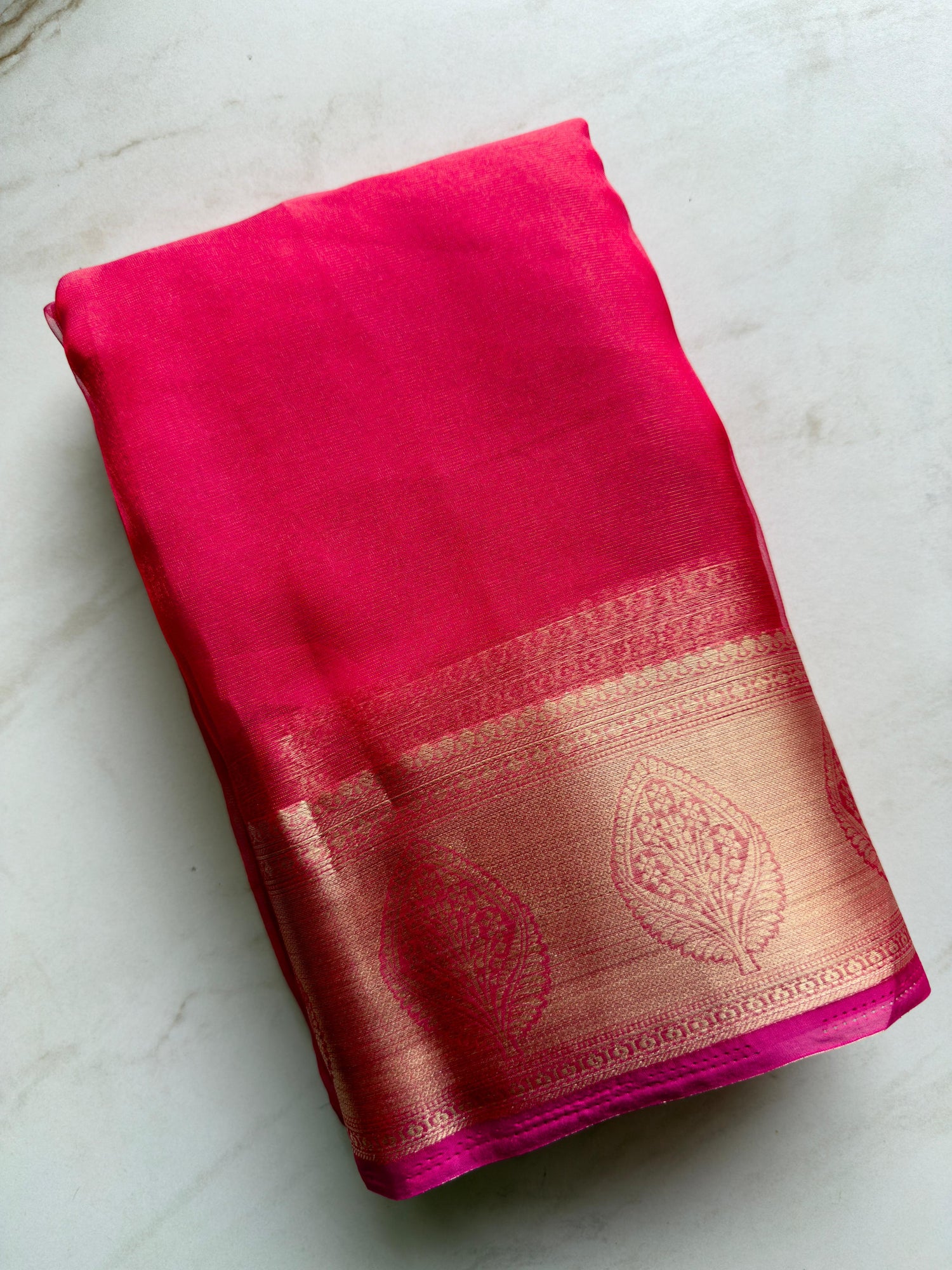 Organza tissue saree