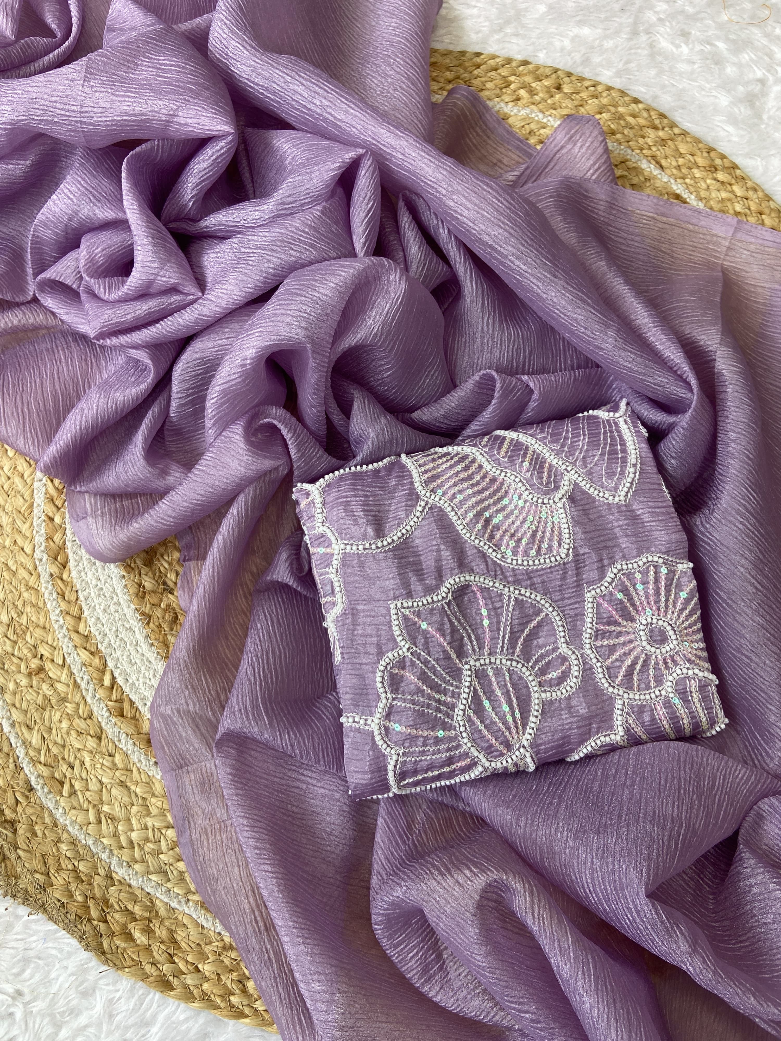 Soft candy crush saree