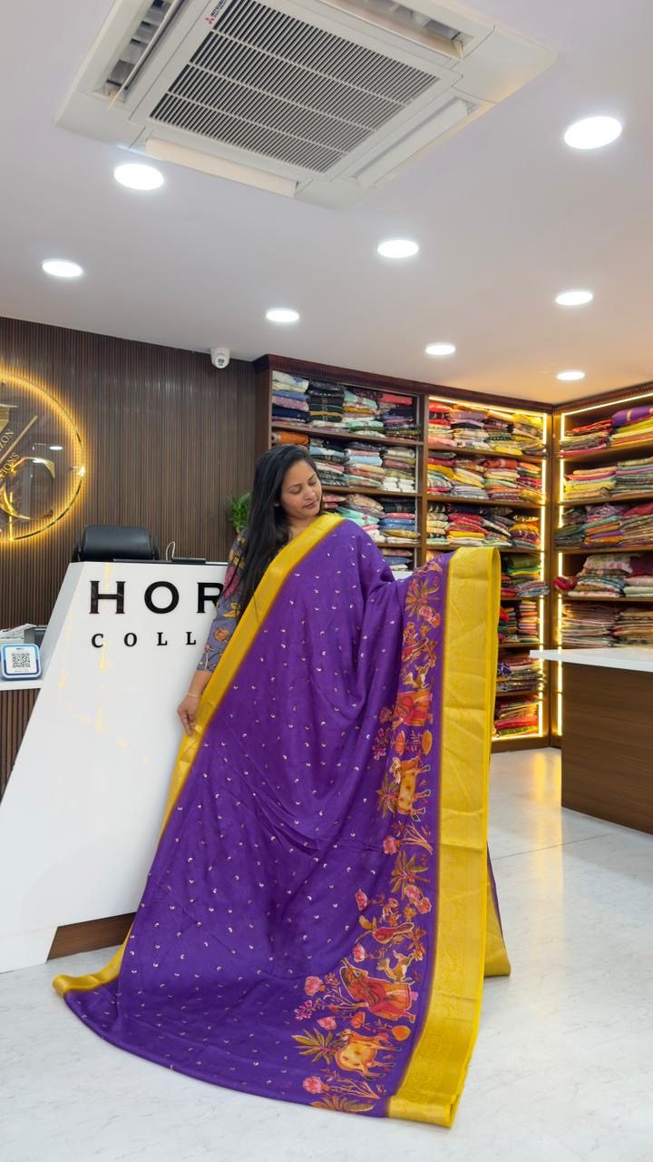 Mirabai Design Marshmellow sarees