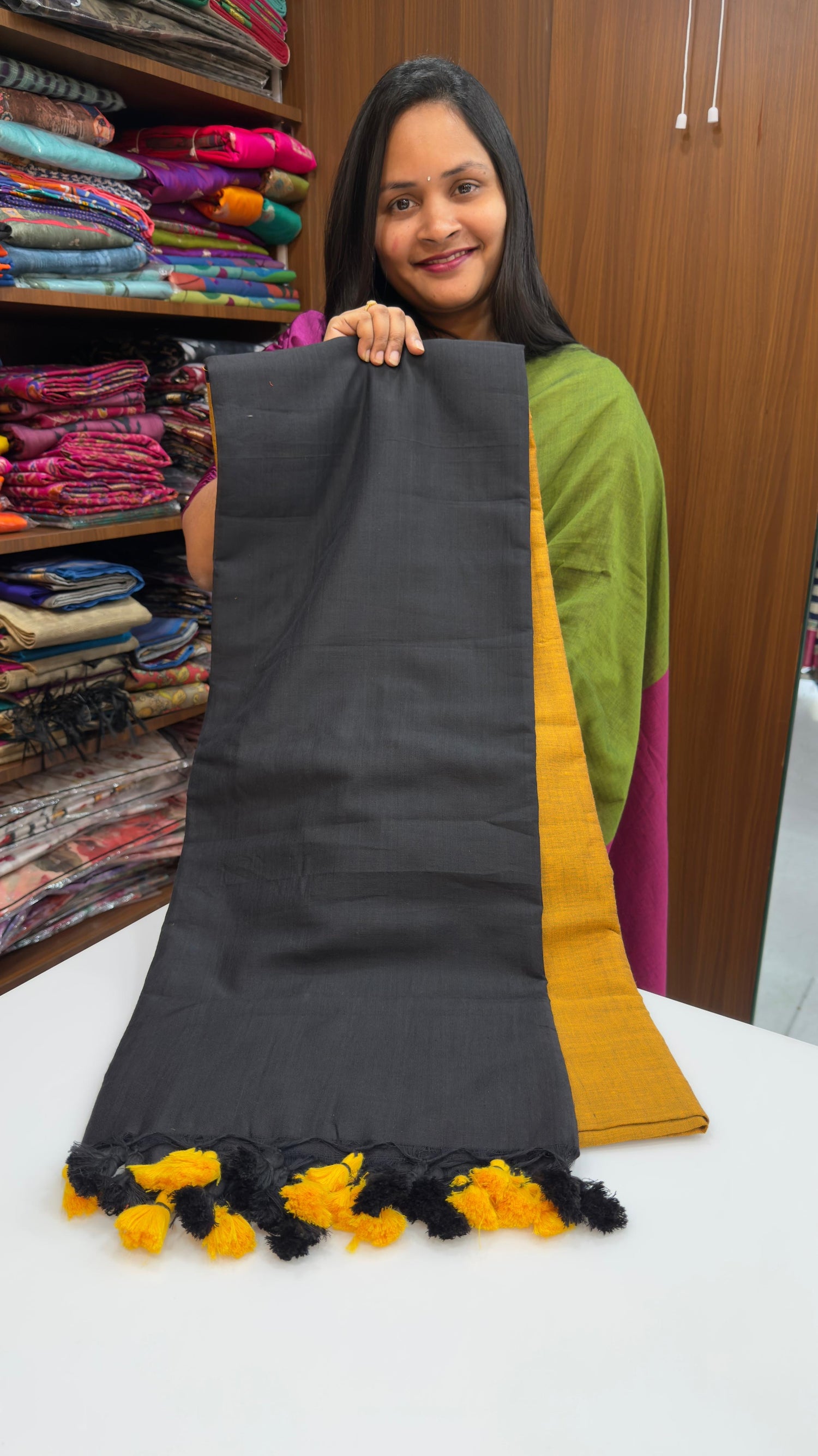 Pure Khadi cotton saree