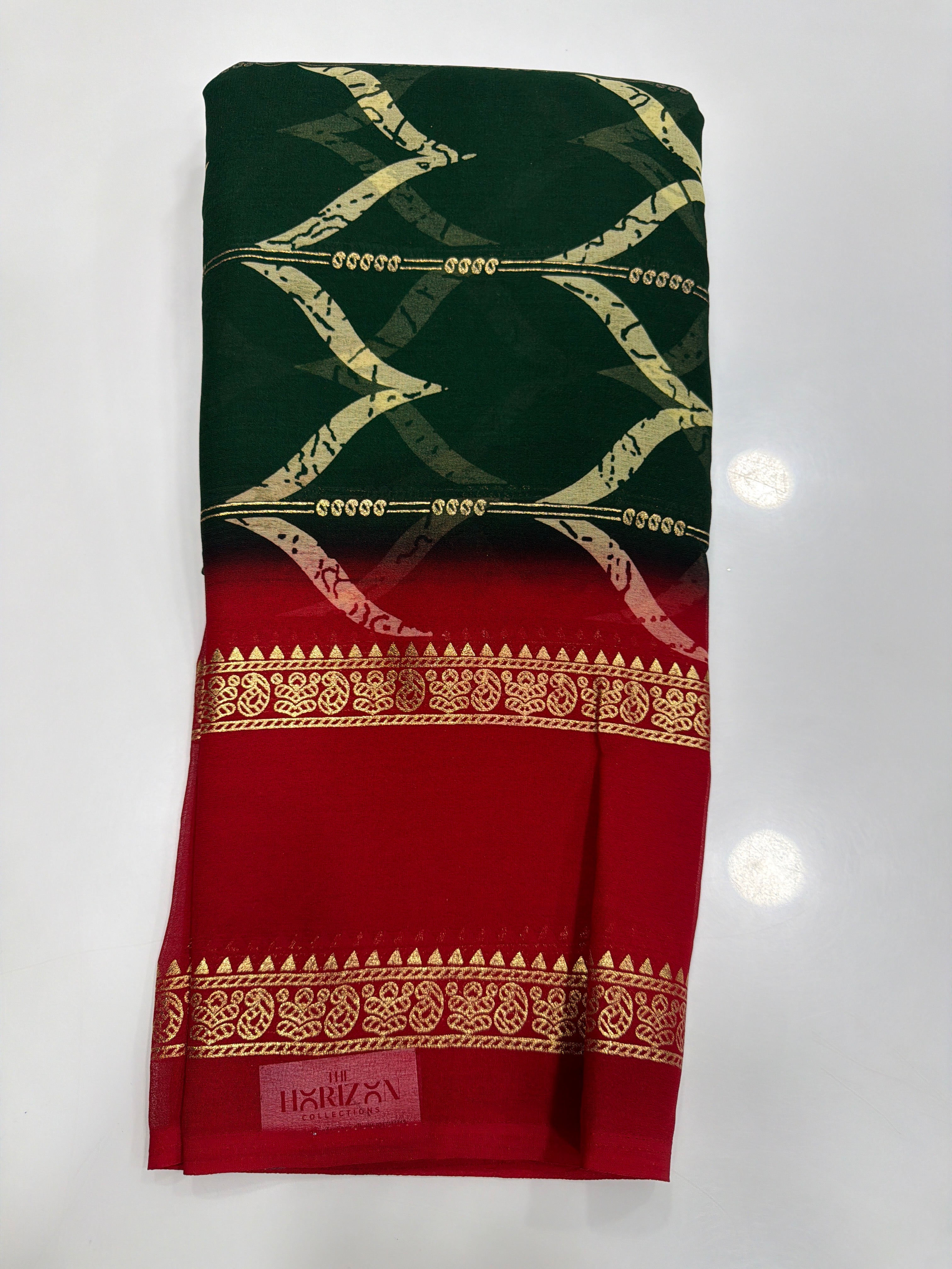 Waves Georgette saree