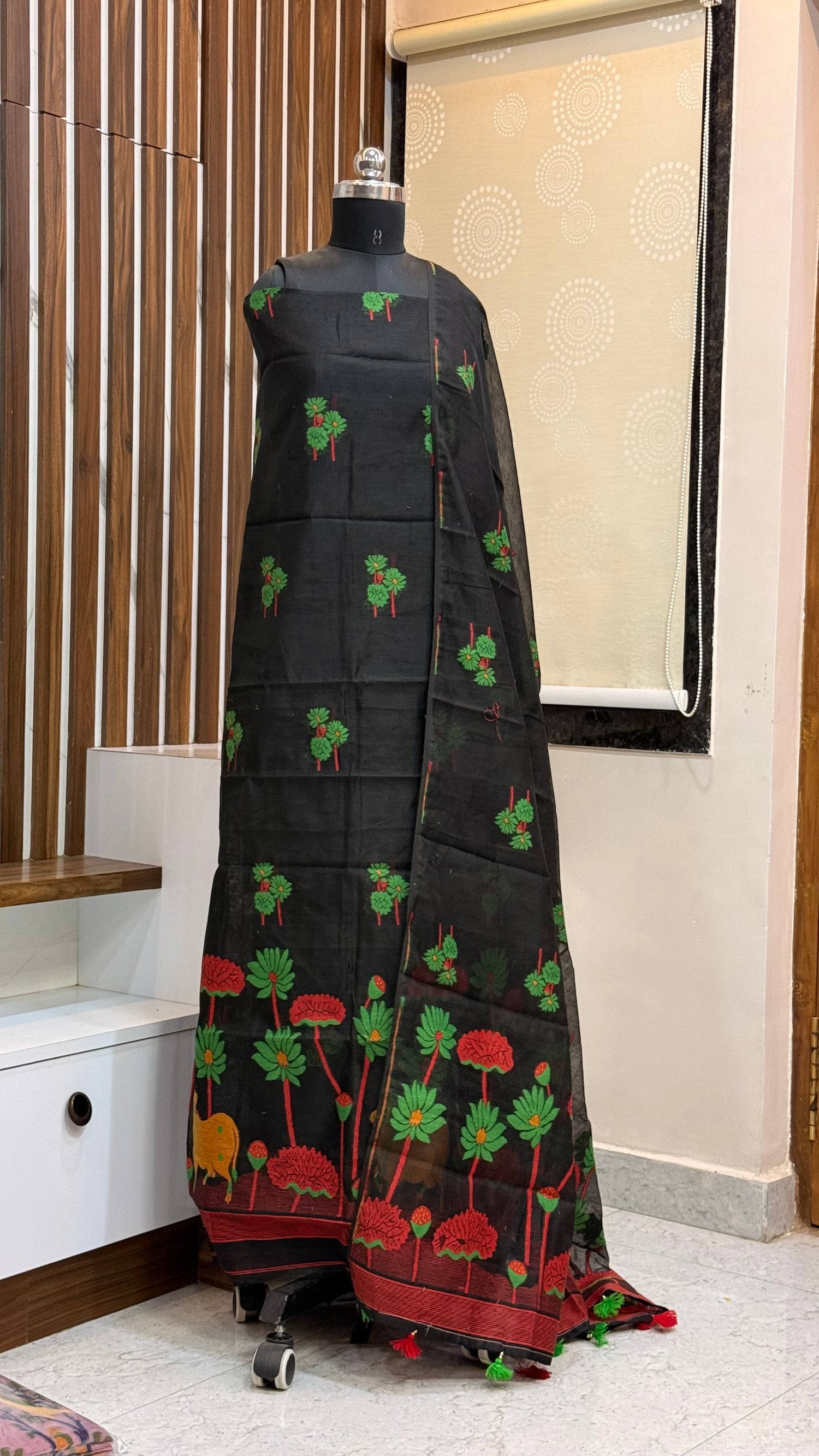 Jamdhani dress materials