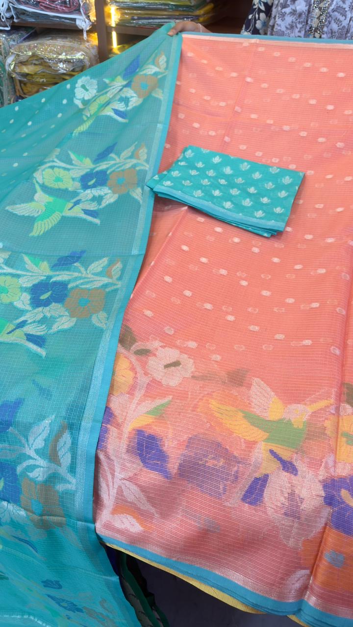 Zari Kota lehengas