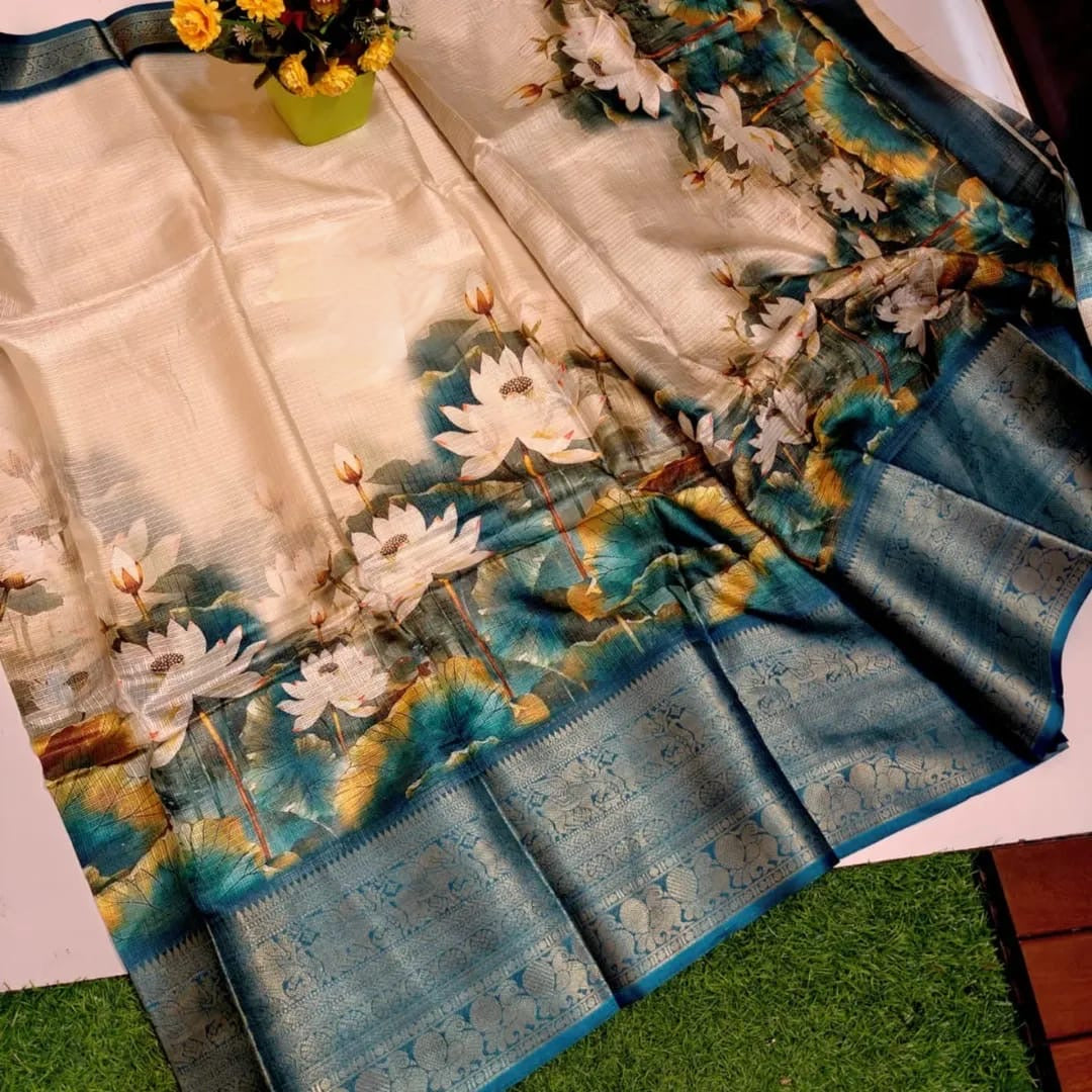 Kota sarees with Kanchi borders