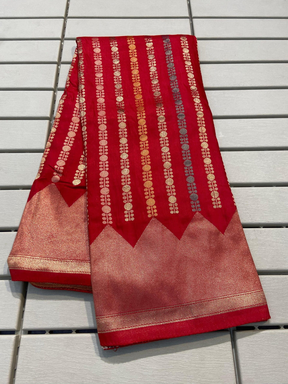 Russian Silk Meena Weaving