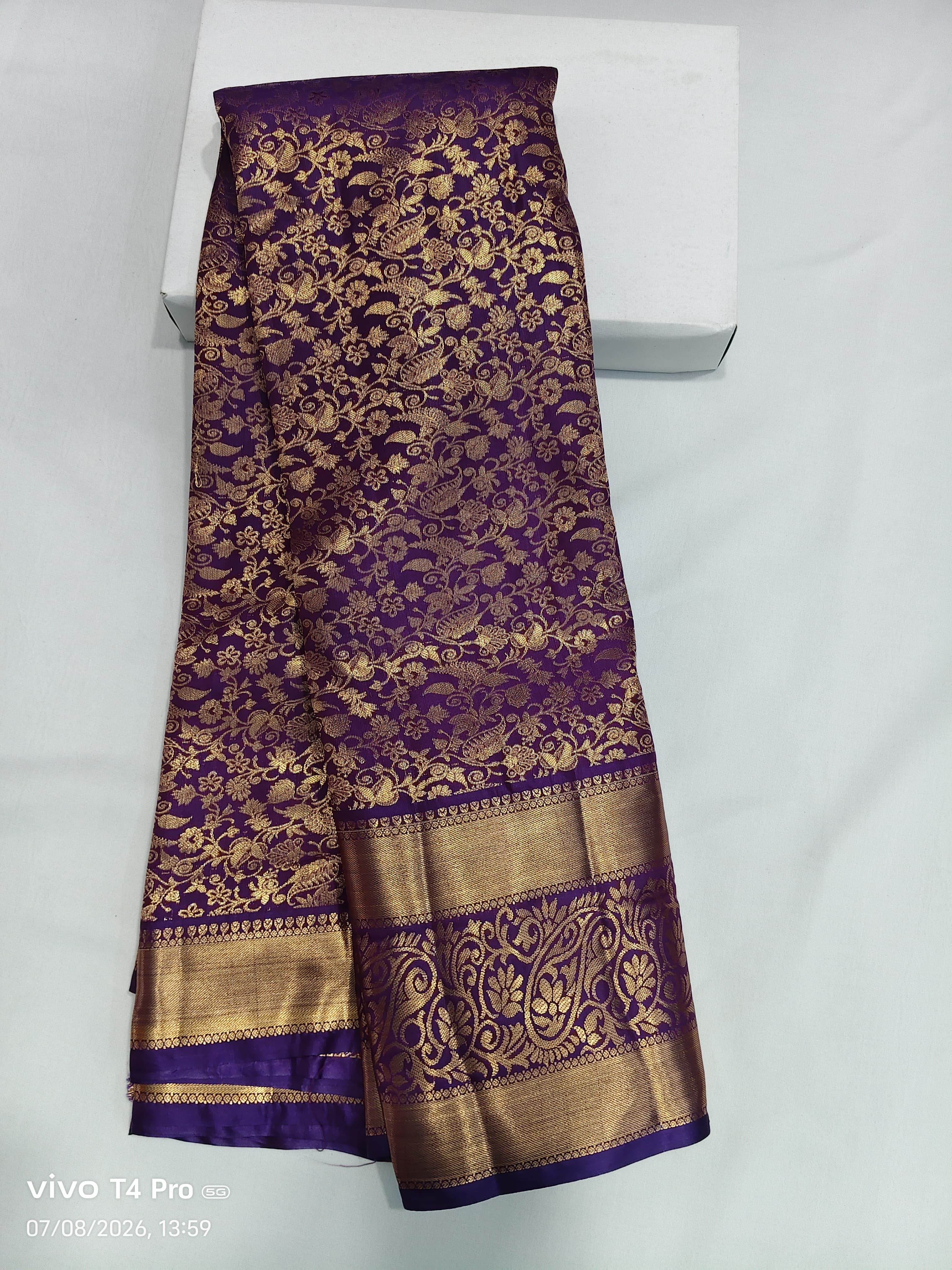 Semi Kanchi pattu sarees