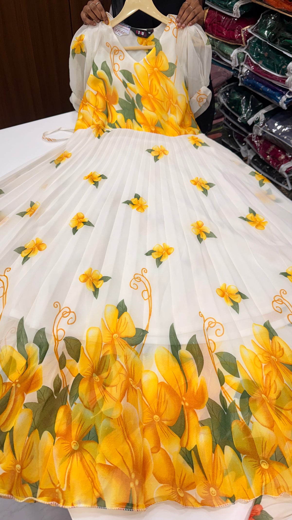 Georgette frock