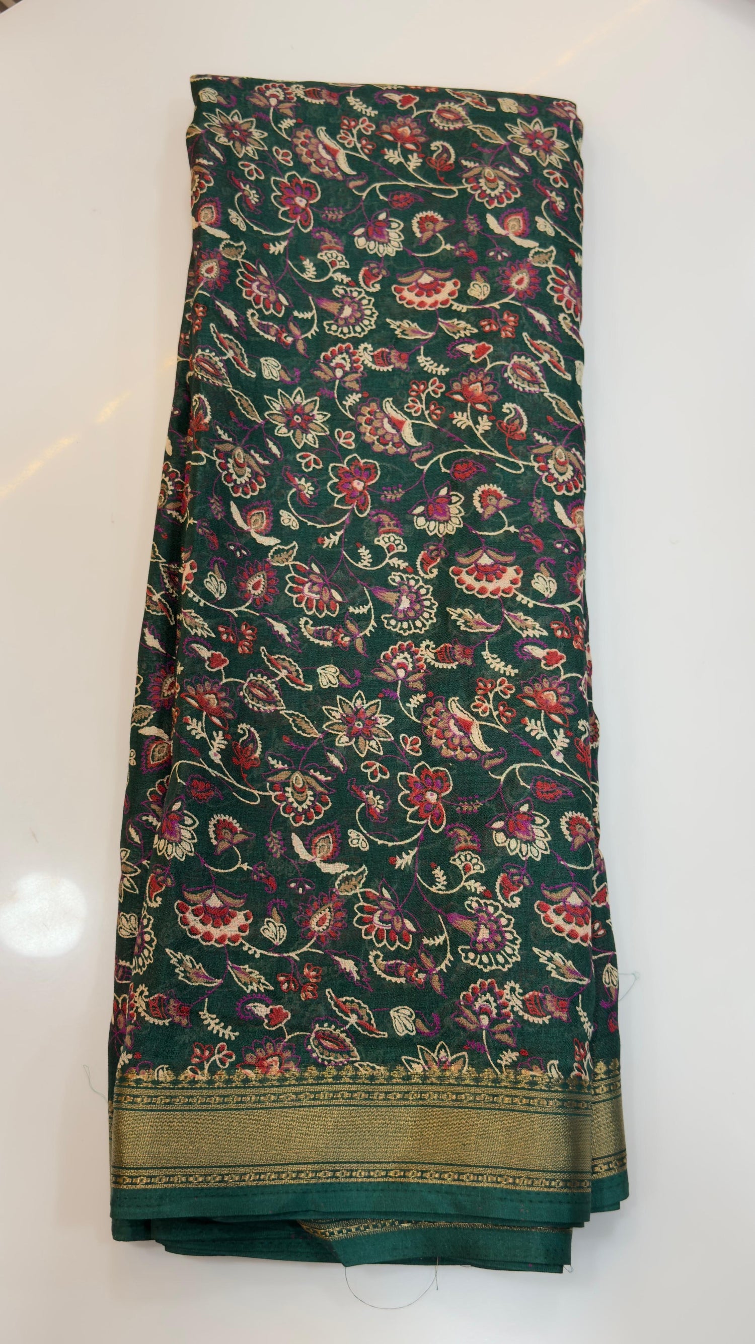 Kalamkari marshmallow sarees