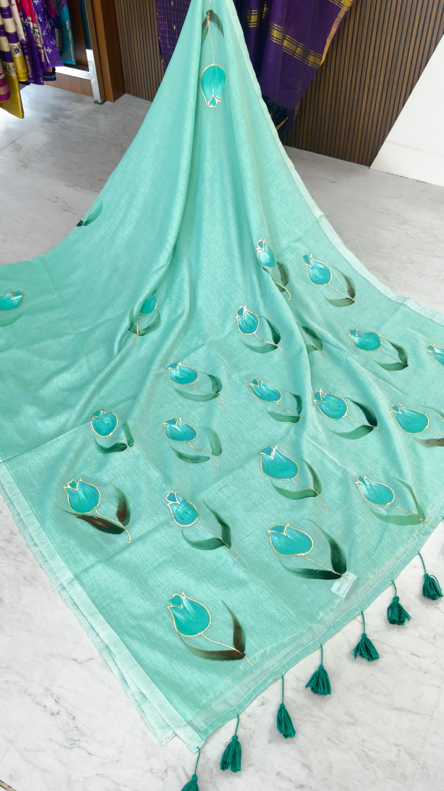 Mul cotton sarees(No blouse)