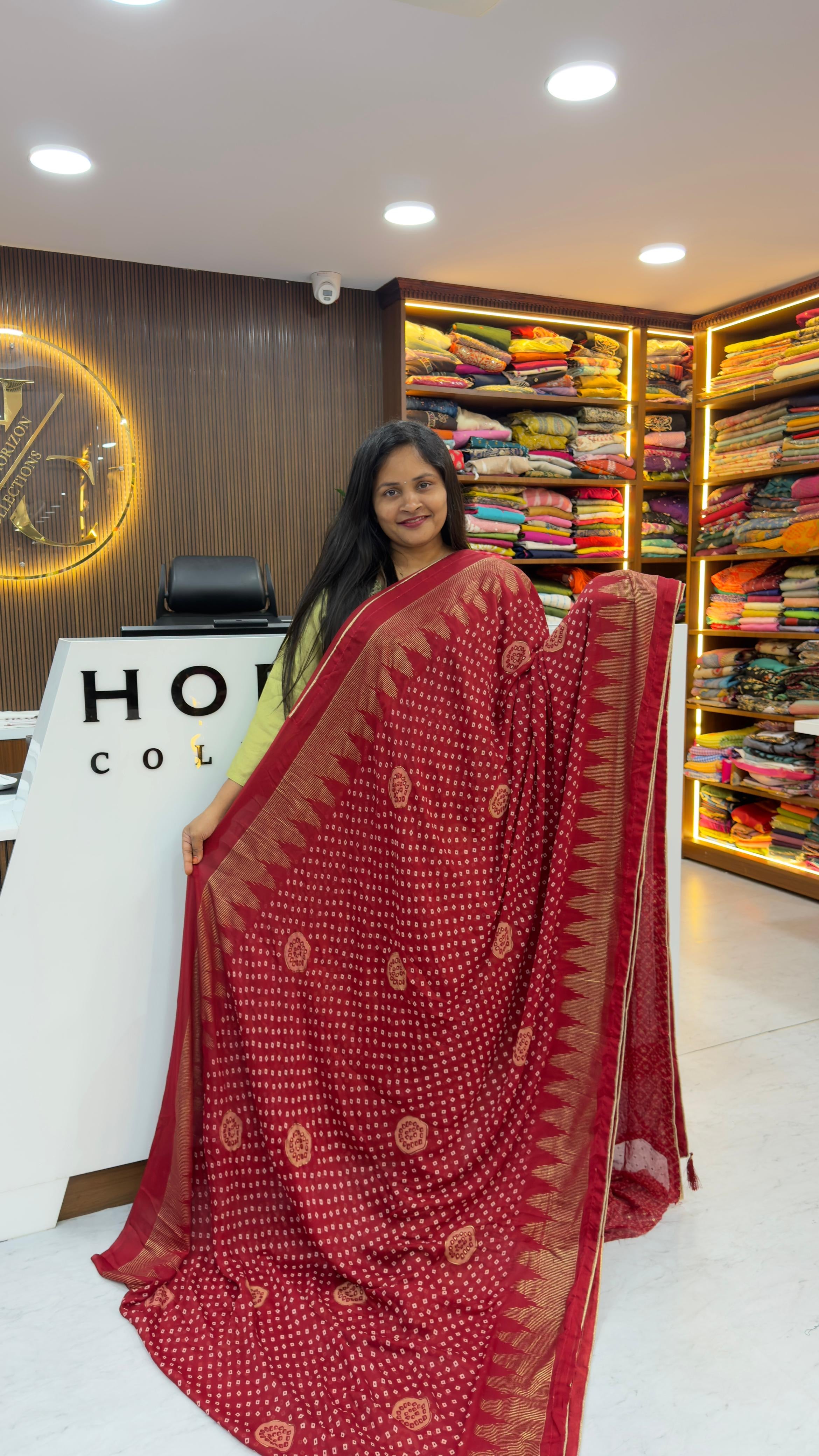 Pre BookingChiffon sarees with piping