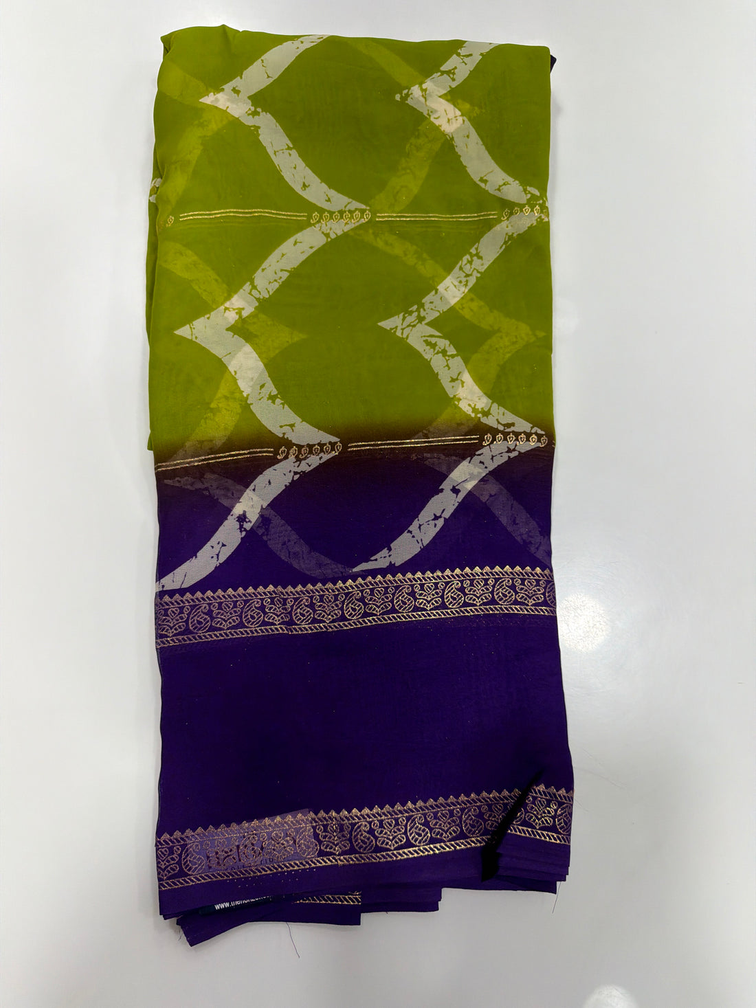Waves Georgette saree