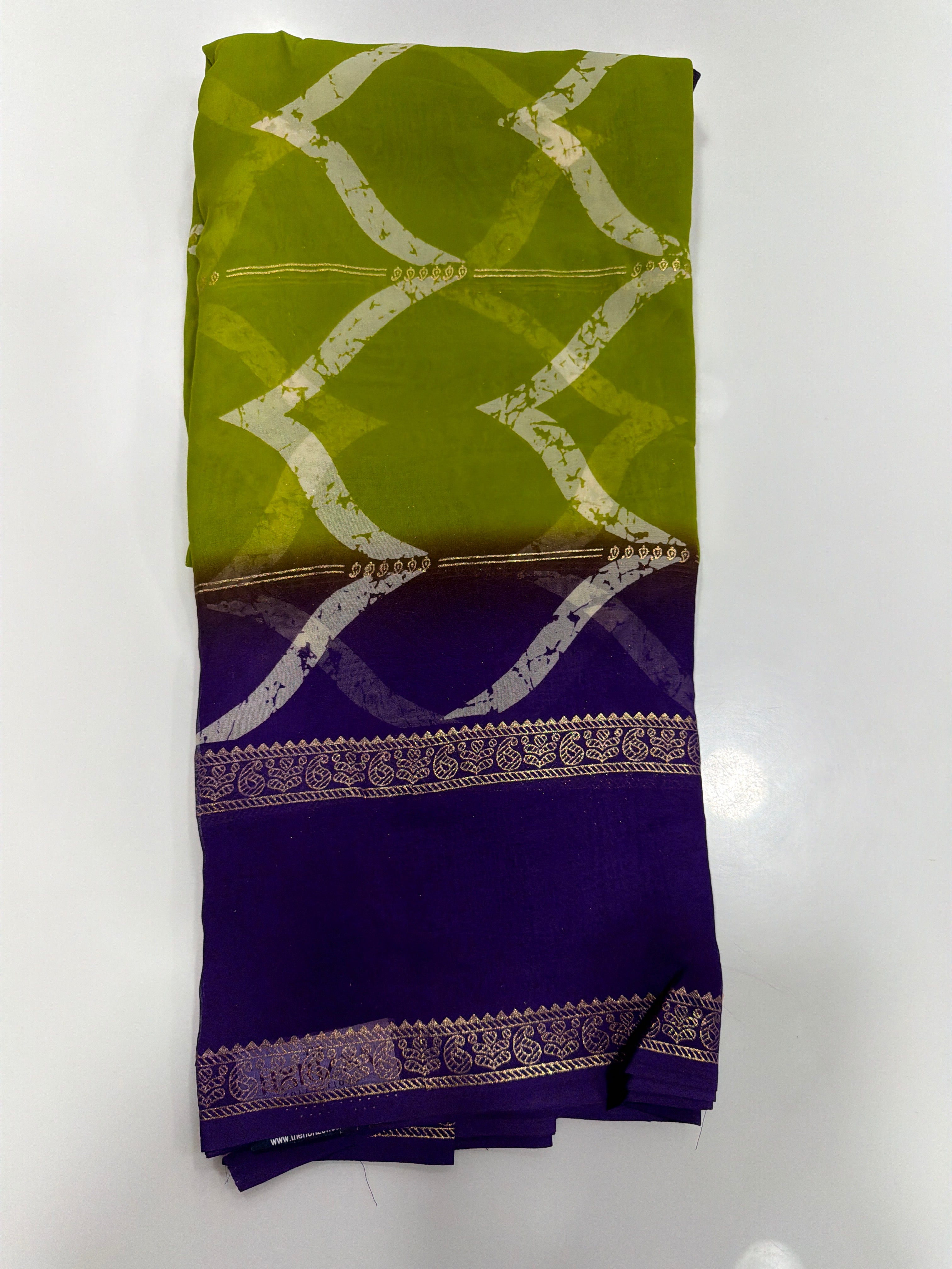 Waves Georgette saree