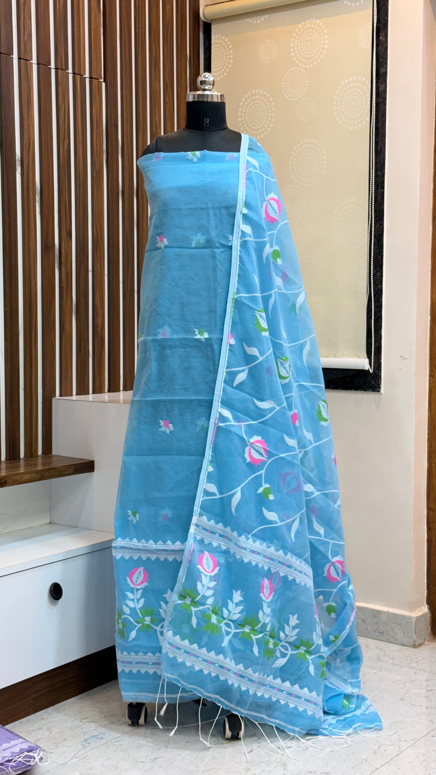 Jamdhani dress materials