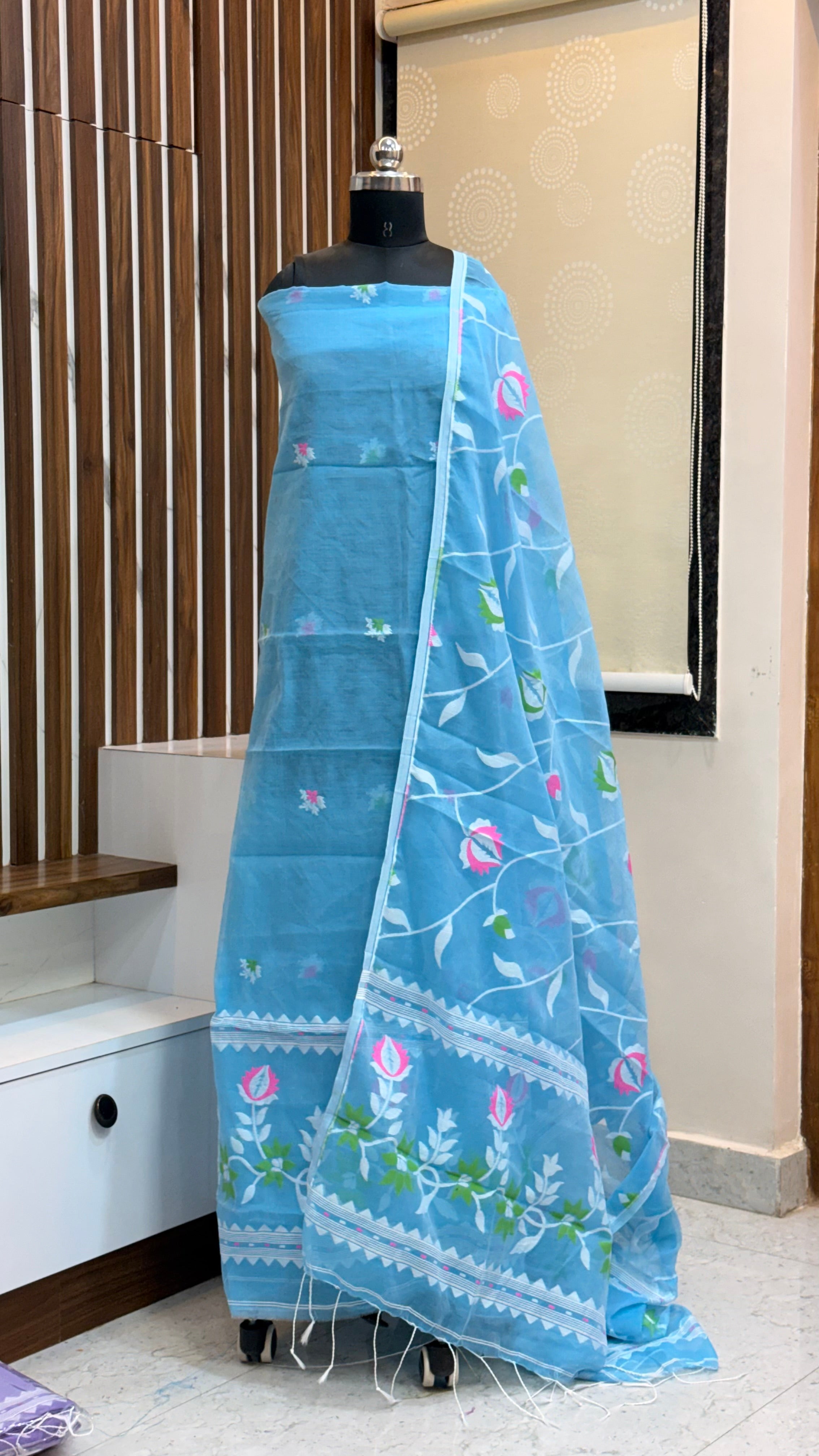 Jamdhani dress materials